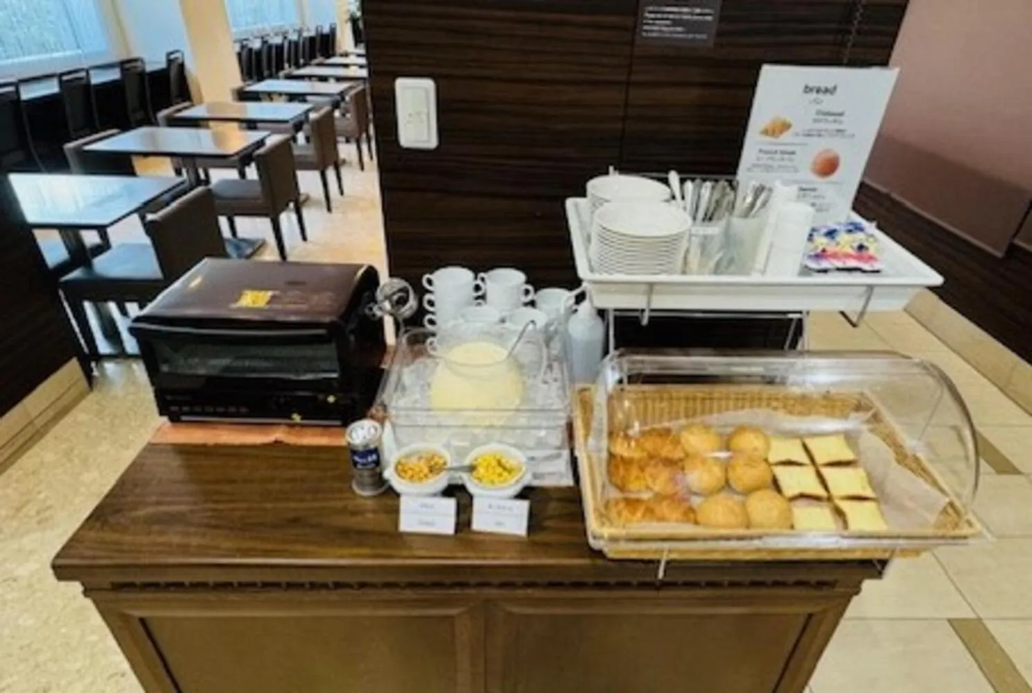 Breakfast in Dormy Inn Tomakomai