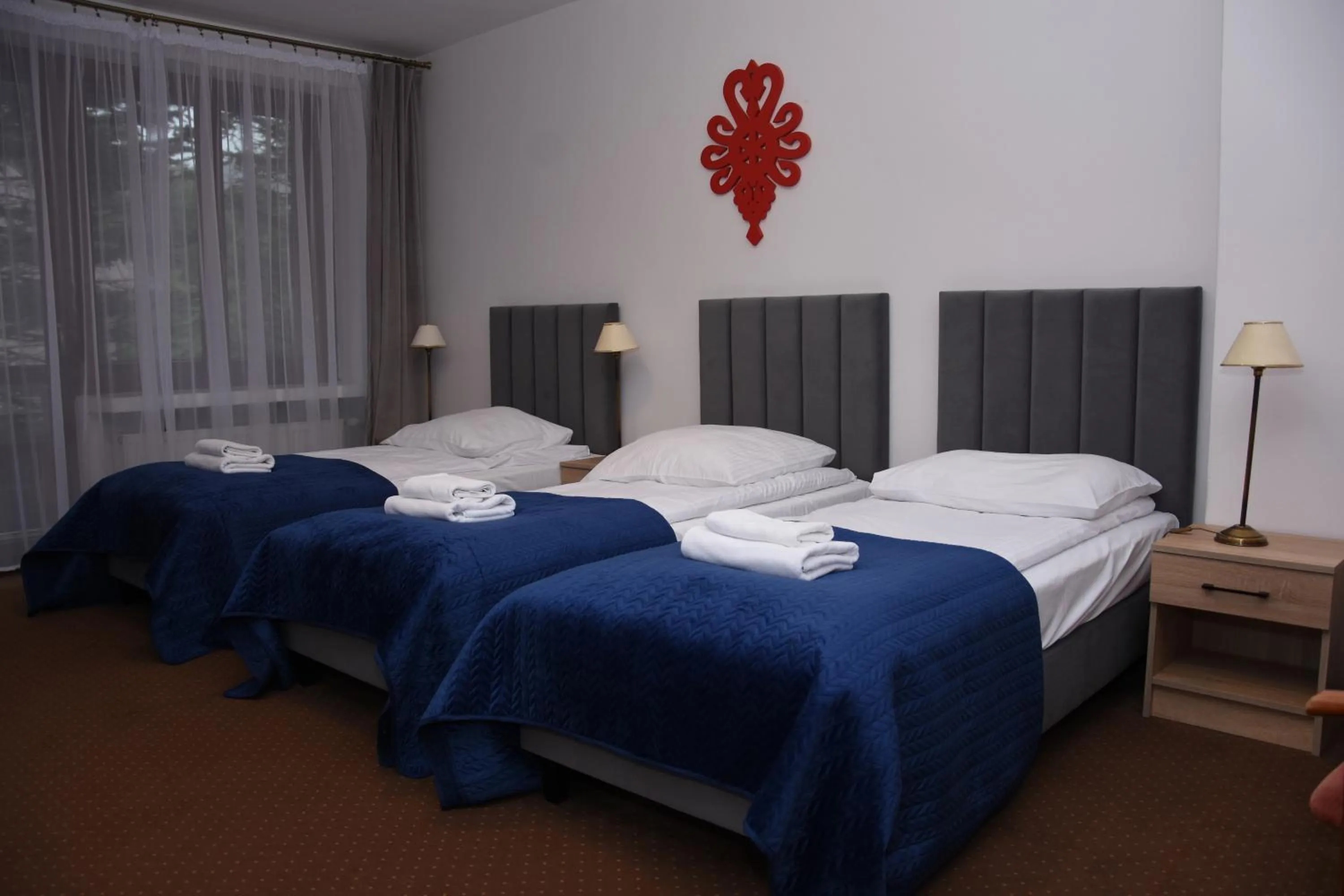 Bed in Hotel Boruta
