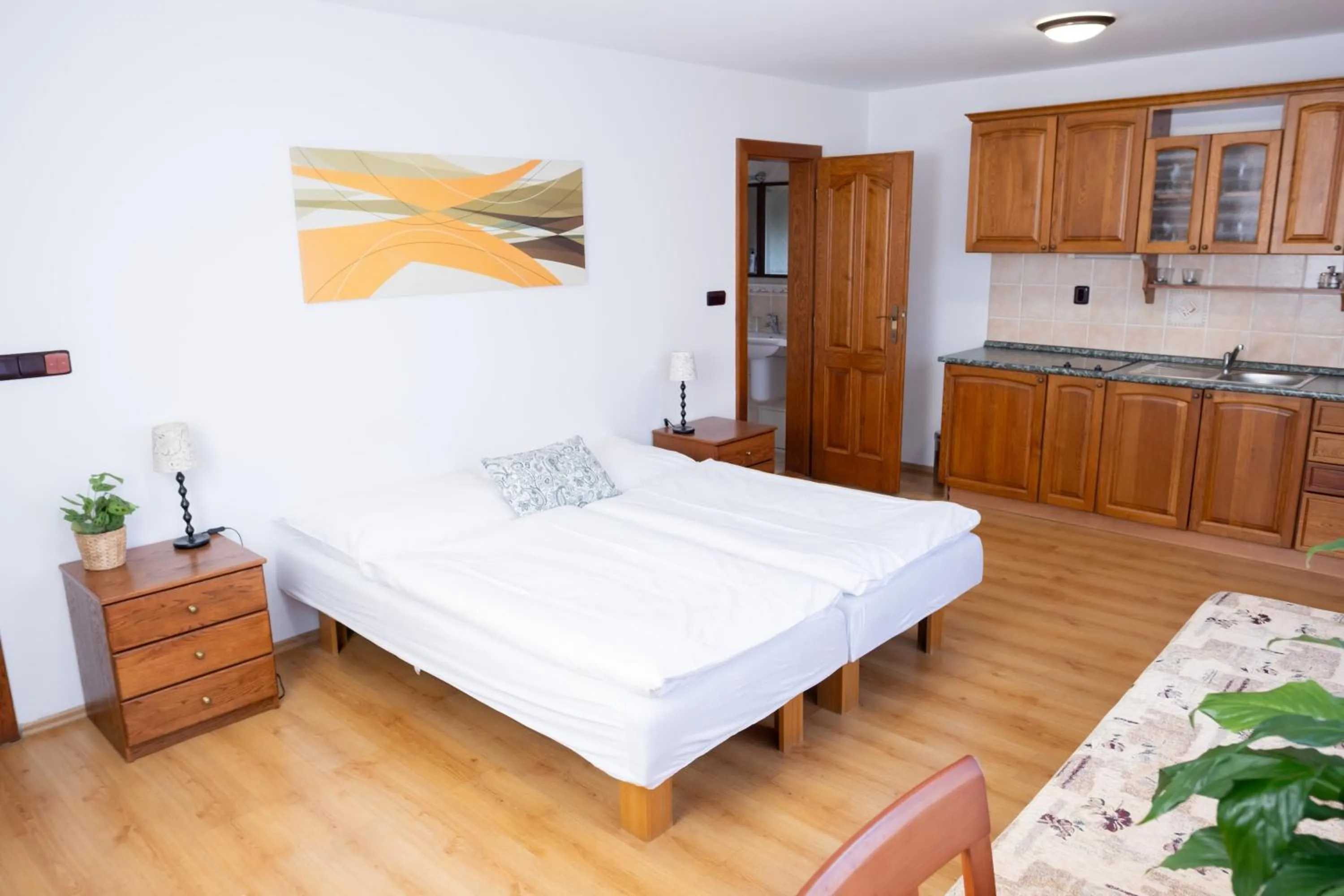 Bed in Club Apartments