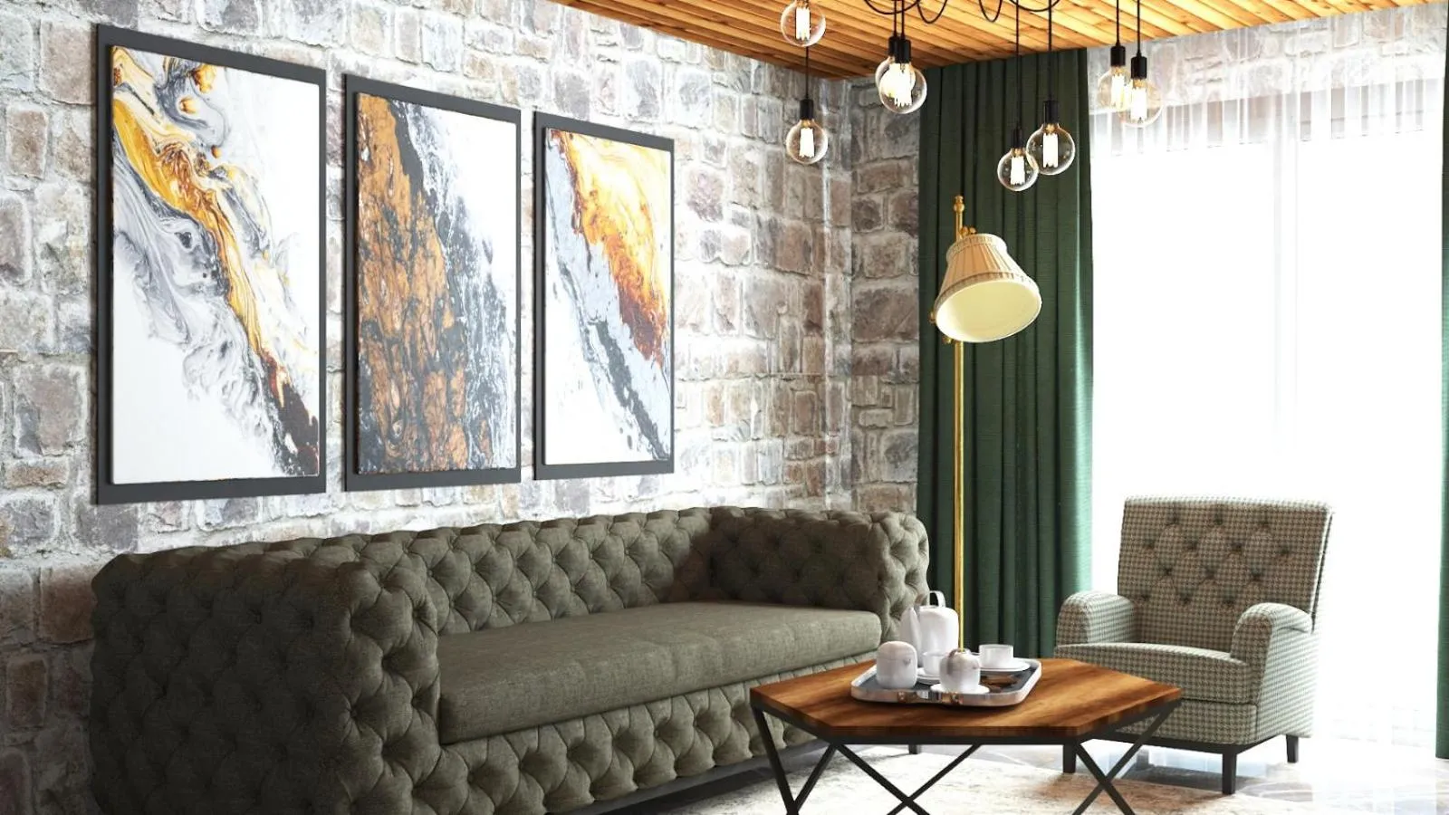 Living room in Royal Villa