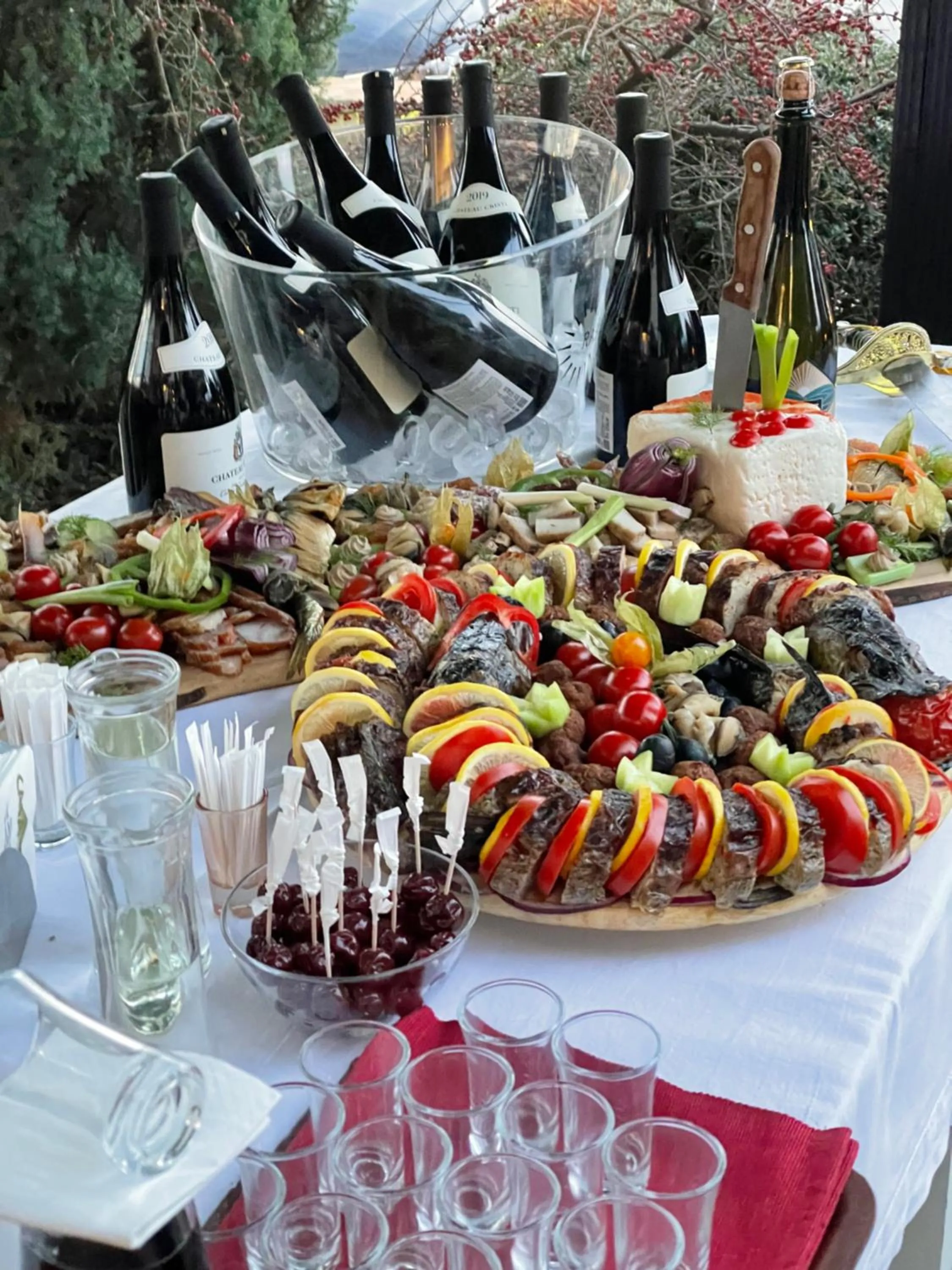 Food and drinks in Casa Teo