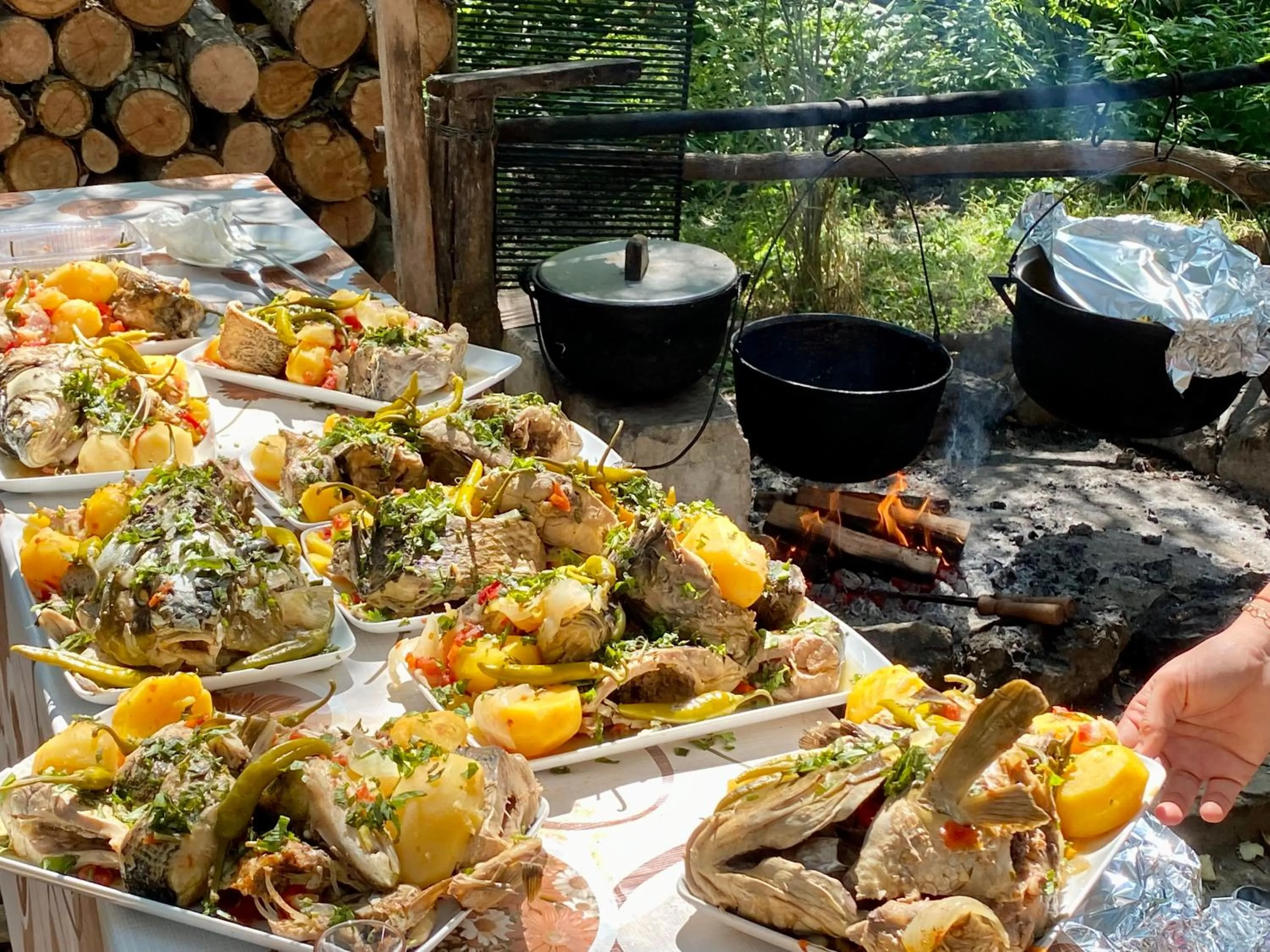 BBQ facilities in Casa Teo