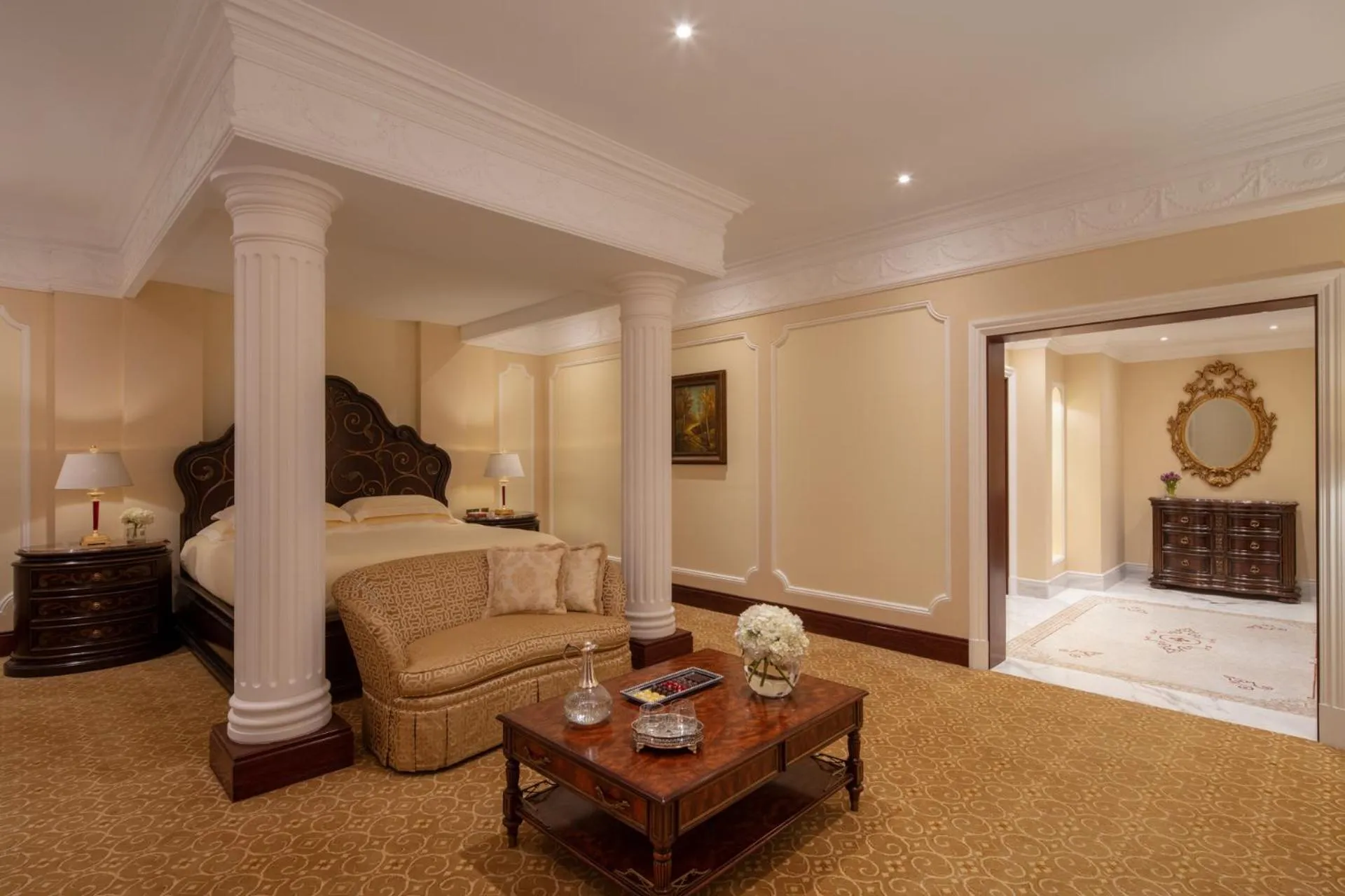 Bed in The Regency Hotel Kuwait