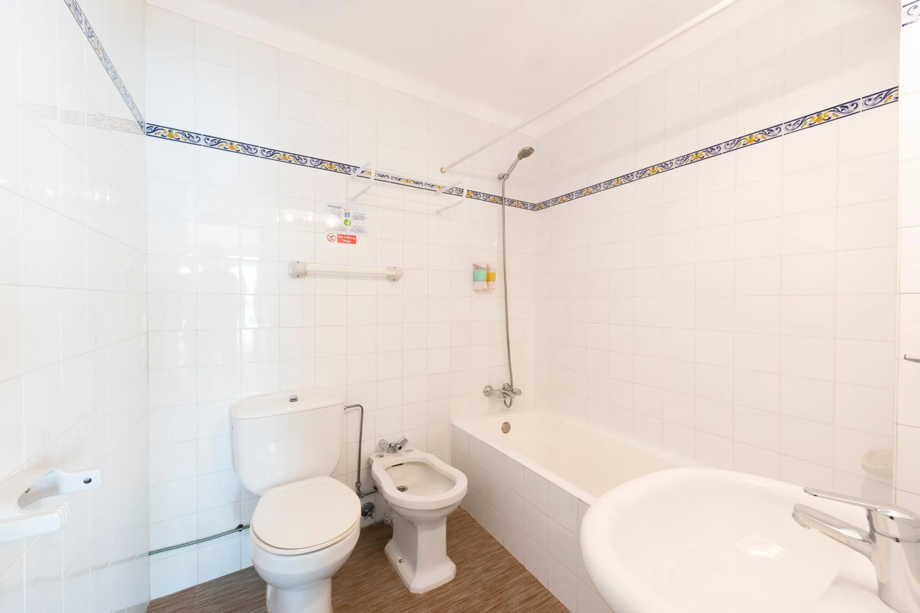 Bathroom in Hostal Sa Baronia