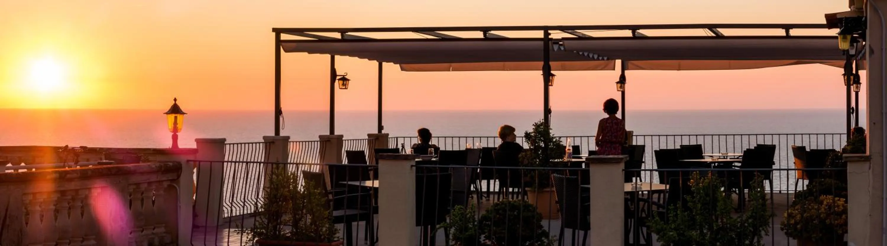 group of guests in Hostal Sa Baronia