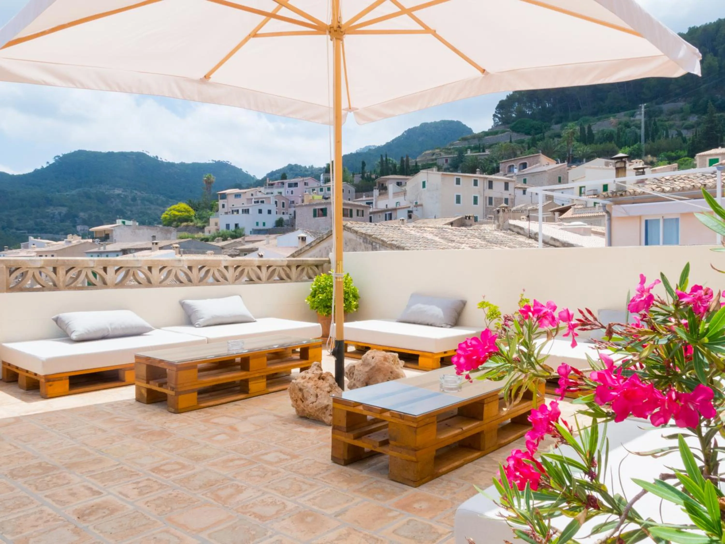 Patio in Hostal Sa Baronia