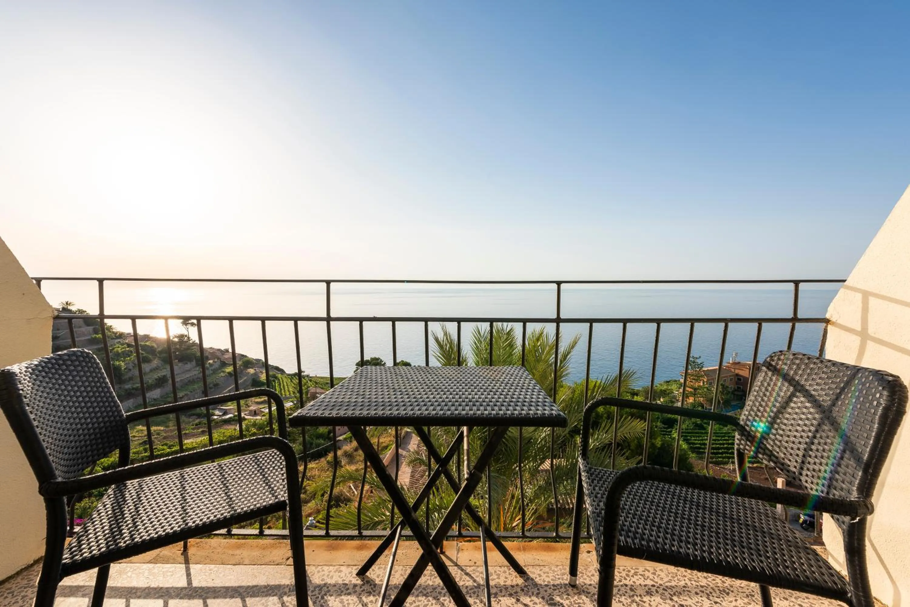 Balcony/Terrace in Hostal Sa Baronia