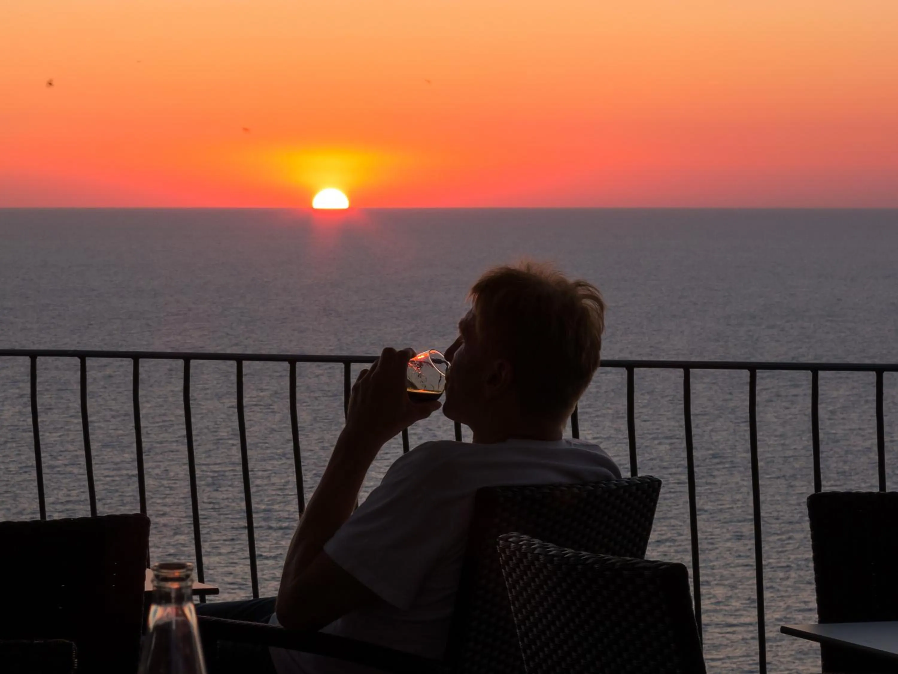 Sunset in Hostal Sa Baronia