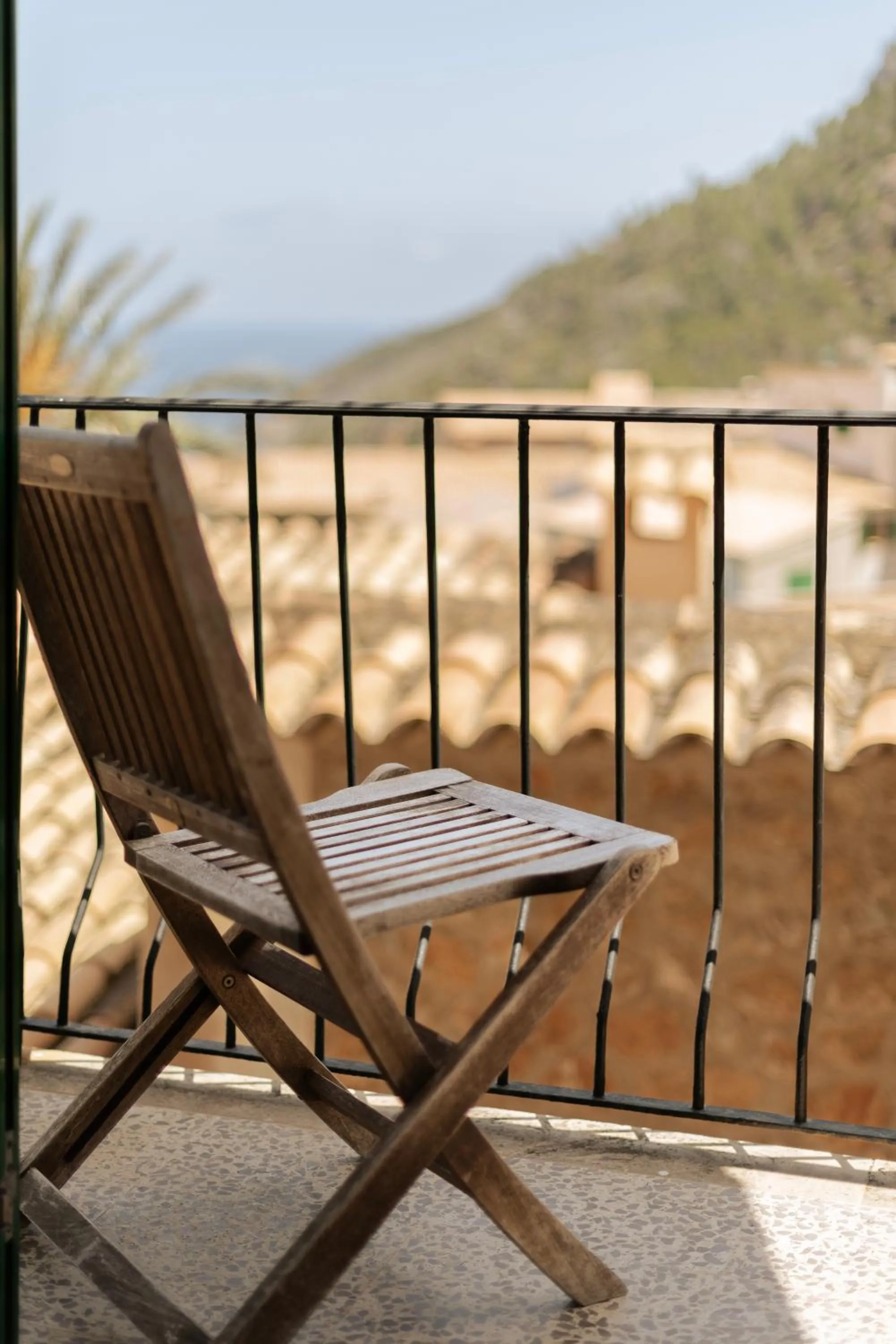 Balcony/Terrace in Hostal Sa Baronia