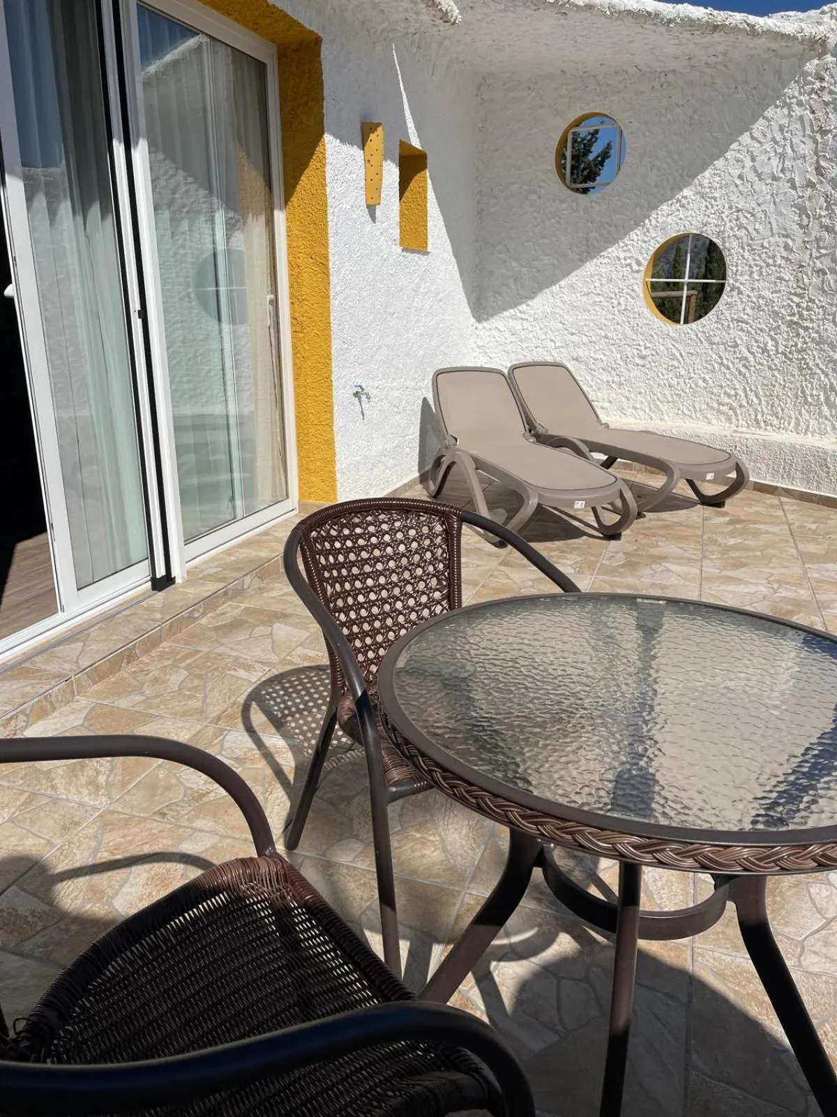 Patio in Hotel Rural los Caracoles