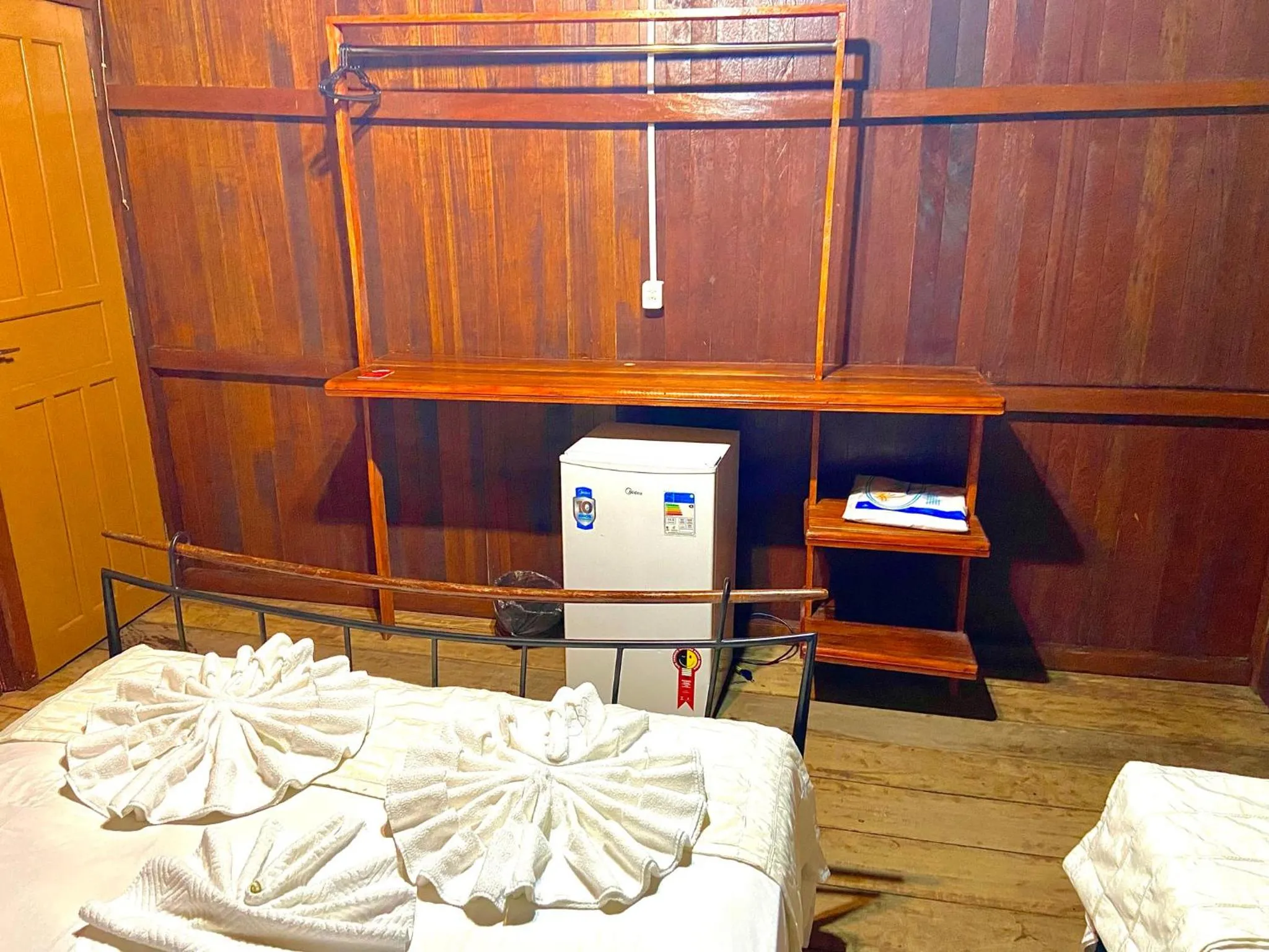 Bed in Amazonia Jungle Hotel