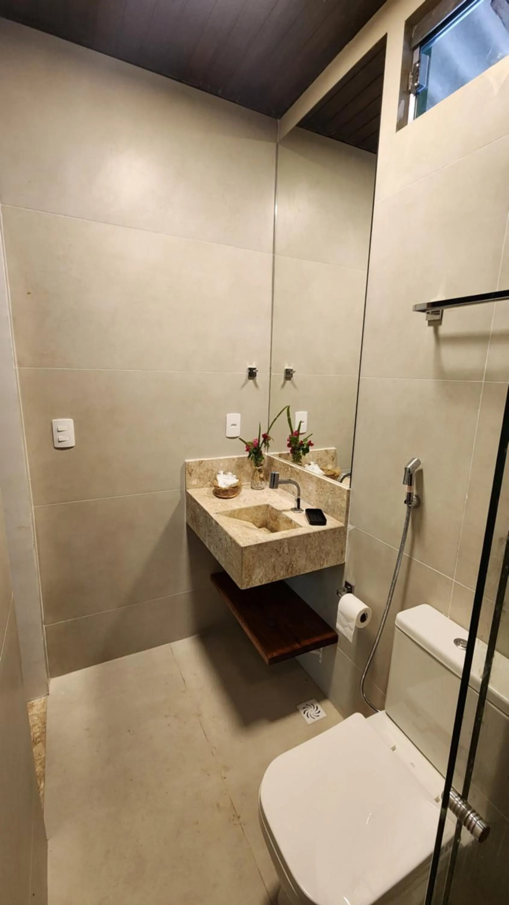 Bathroom in Amazonia Jungle Hotel