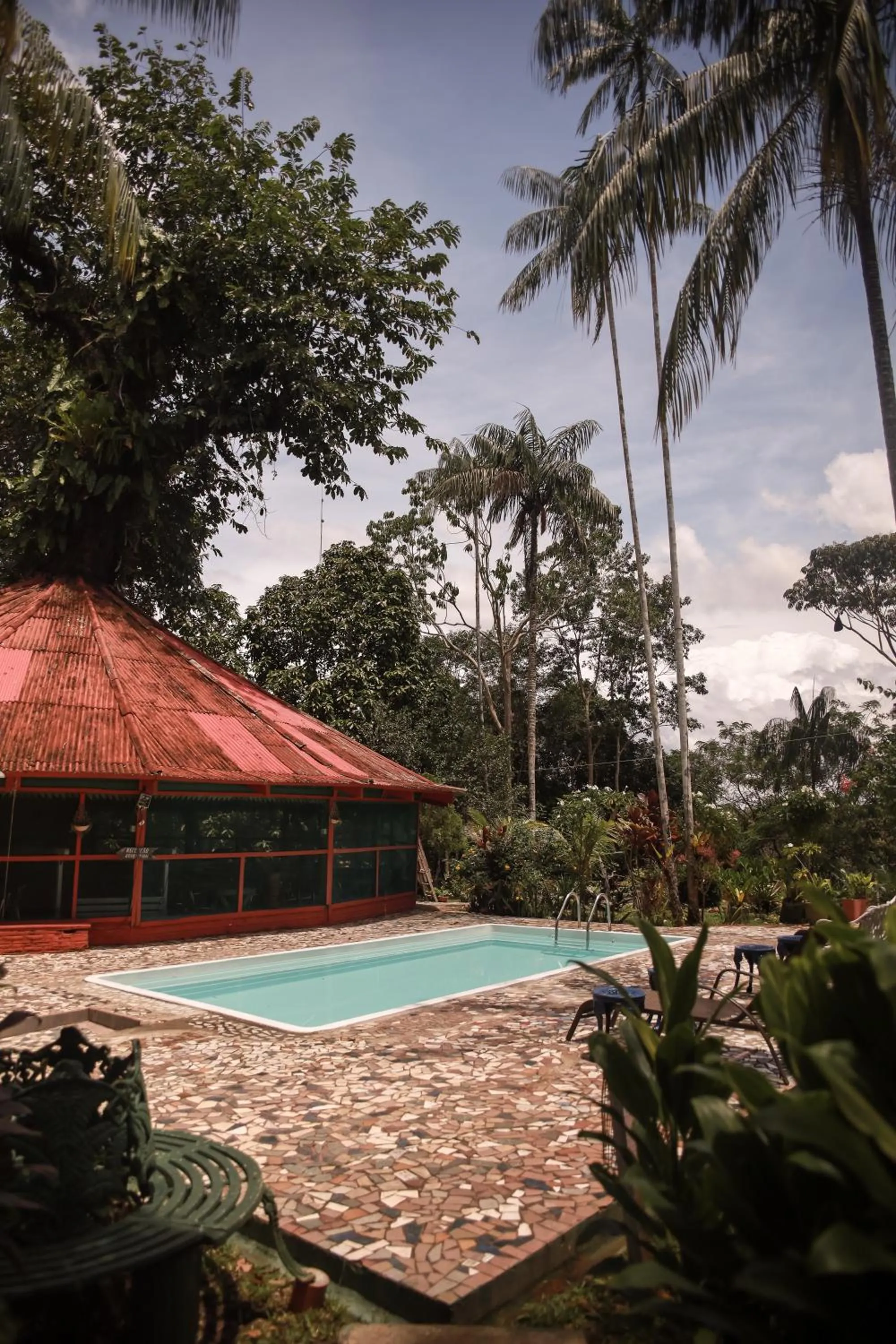 Swimming pool in Amazonia Jungle Hotel