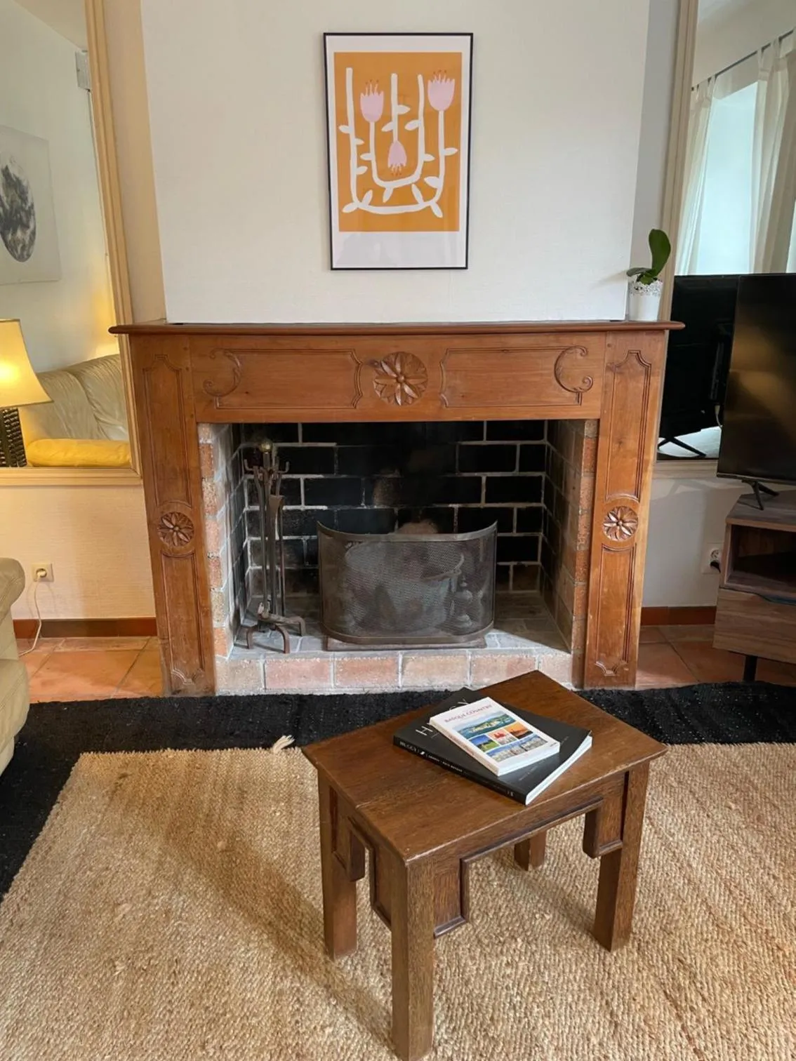 Communal lounge/ TV room in Domaine de Bassilour