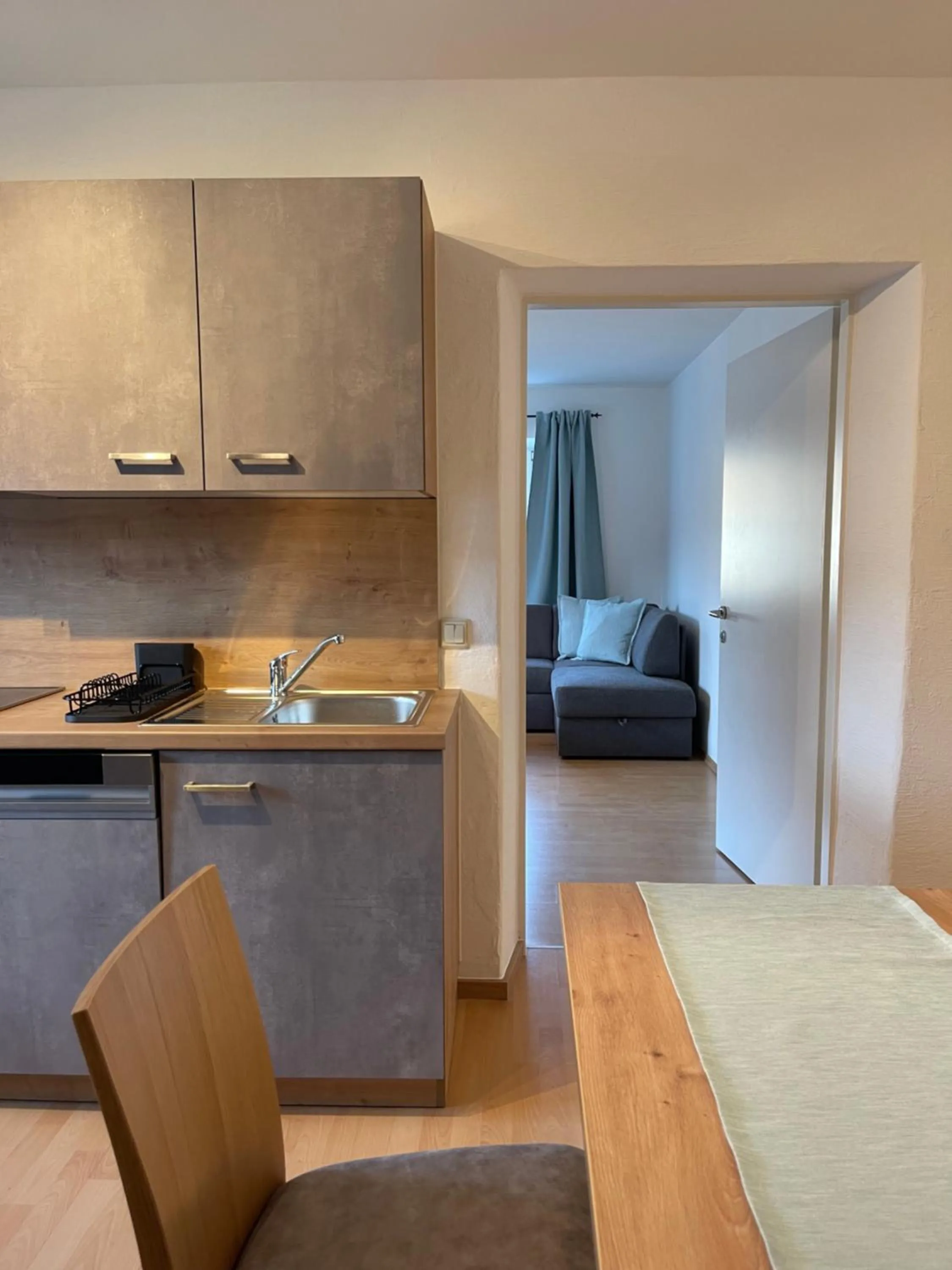 Kitchen or kitchenette in Hotel Aloisia, Hotel Garni