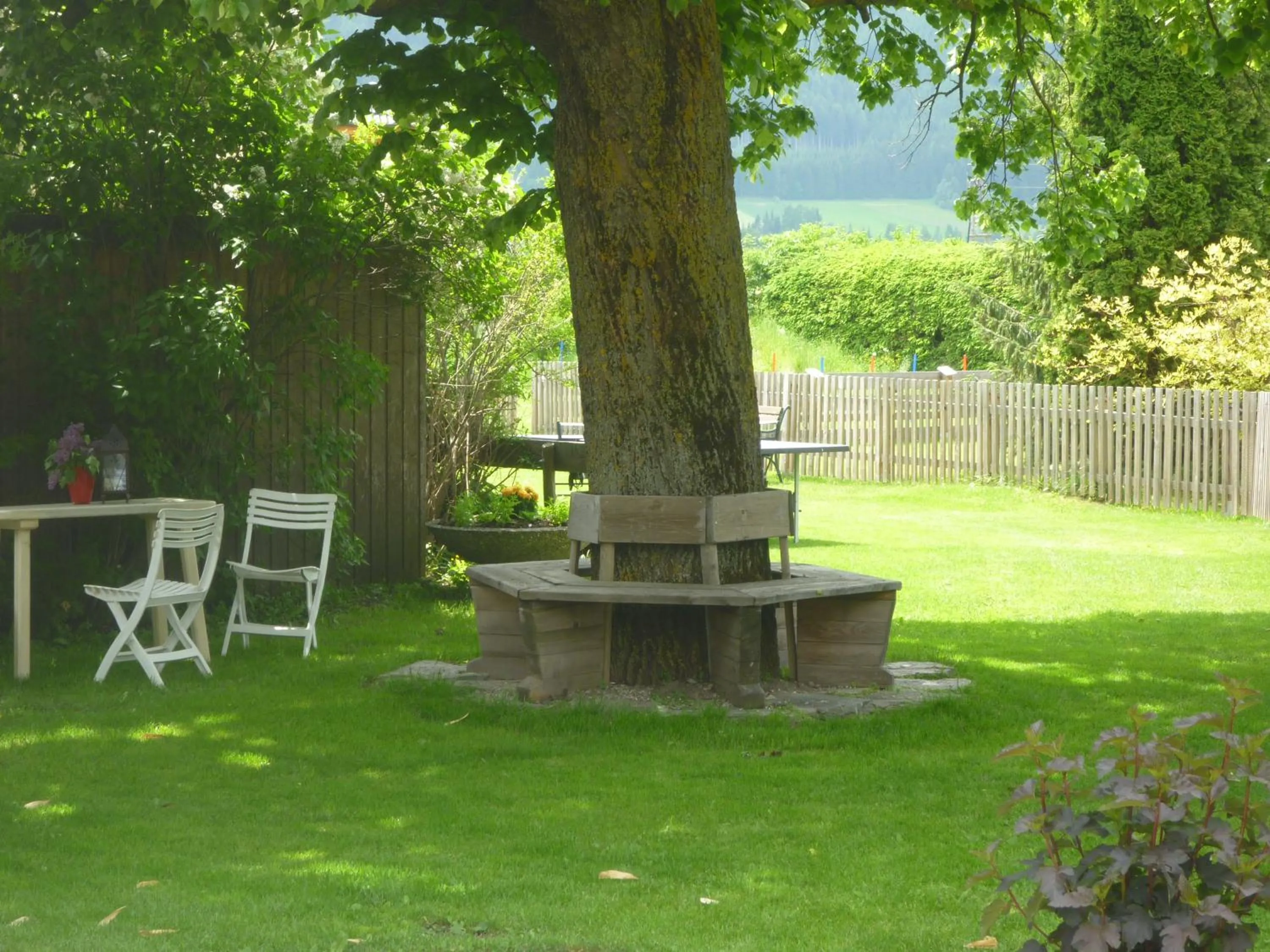 BBQ facilities in Hotel Aloisia, Hotel Garni