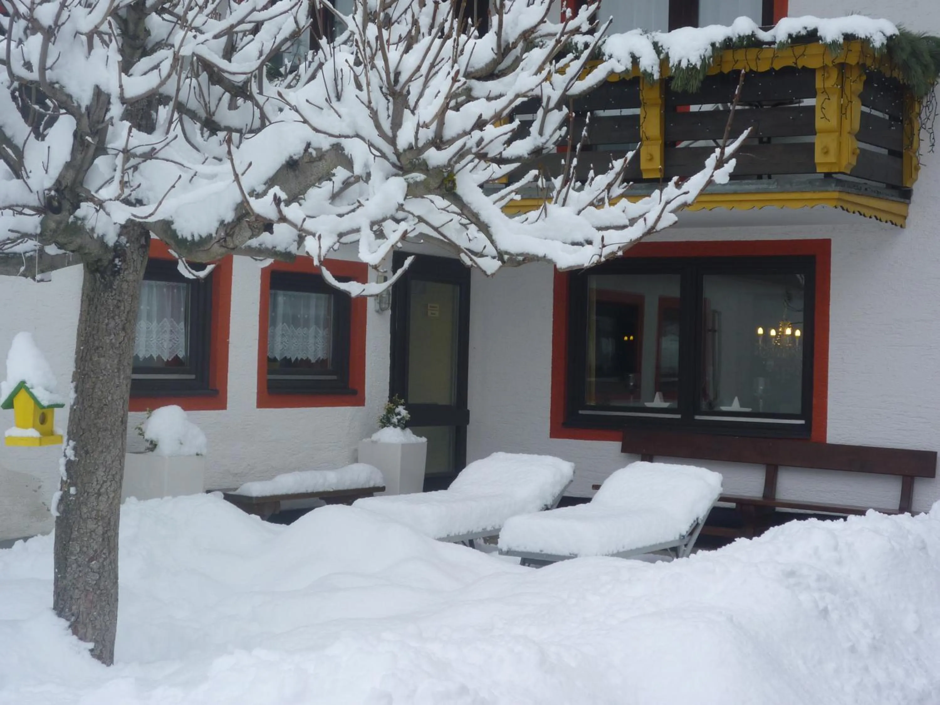 Winter in Hotel Aloisia, Hotel Garni