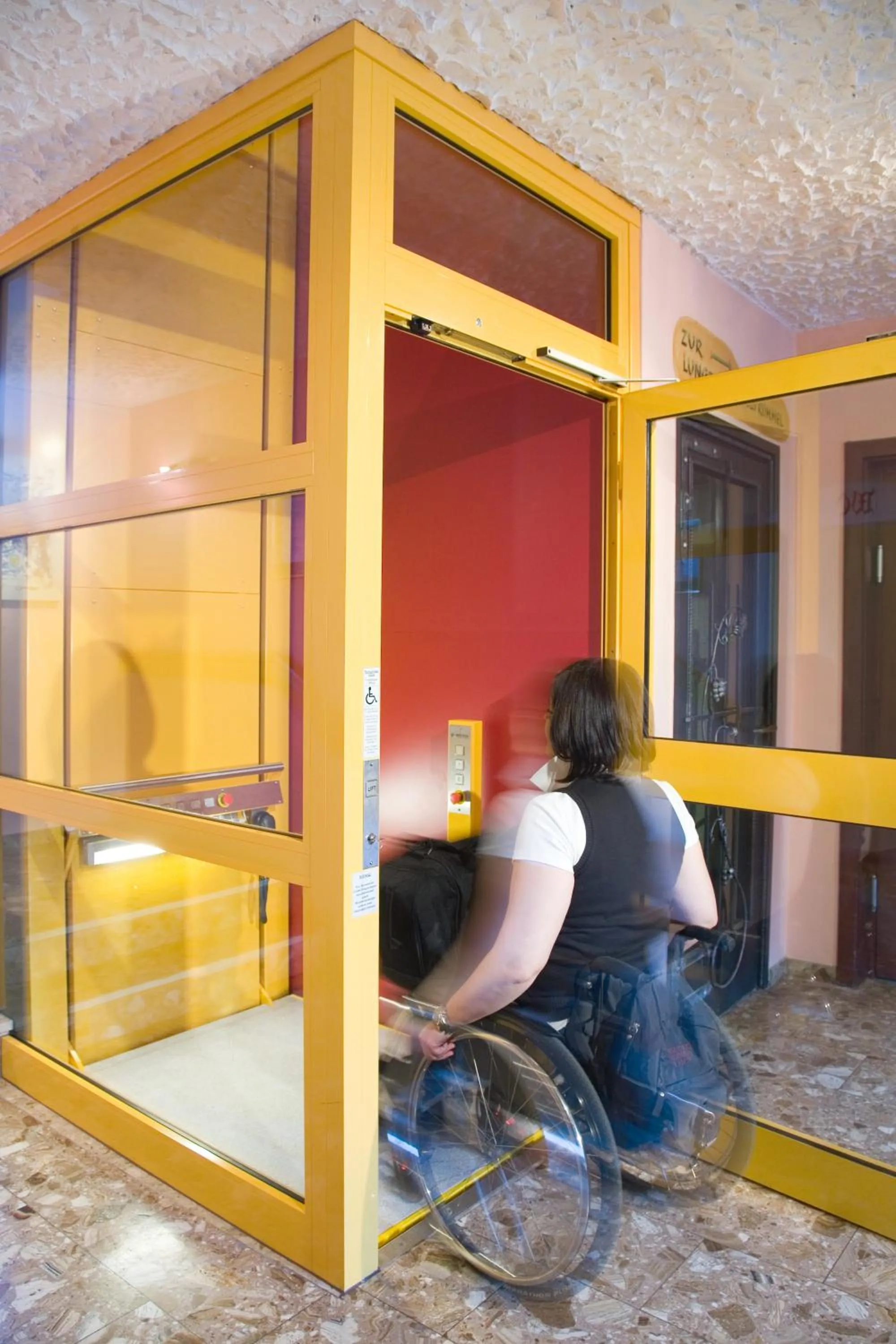 Decorative detail in Hotel Aloisia, Hotel Garni