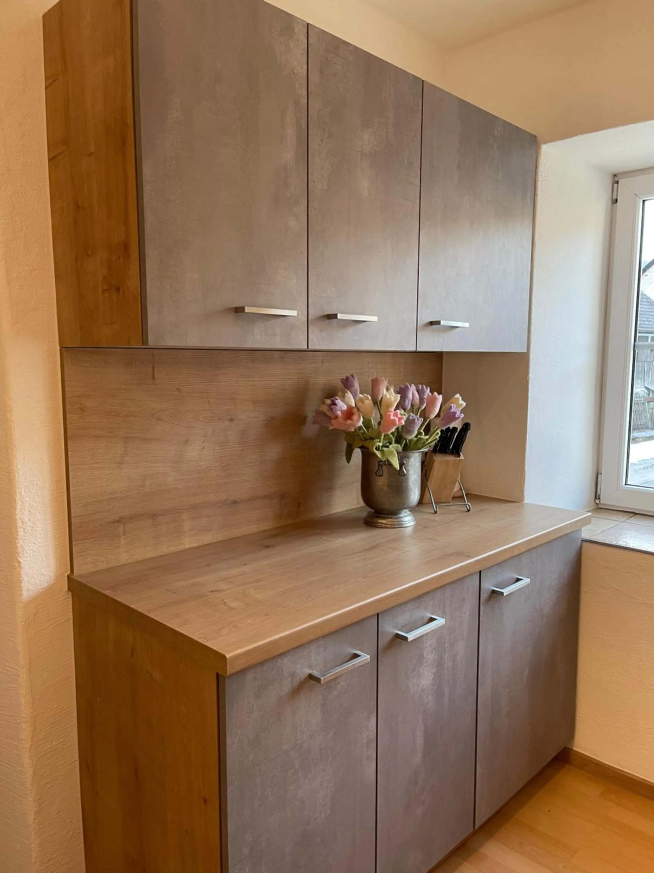 Kitchen or kitchenette in Hotel Aloisia, Hotel Garni