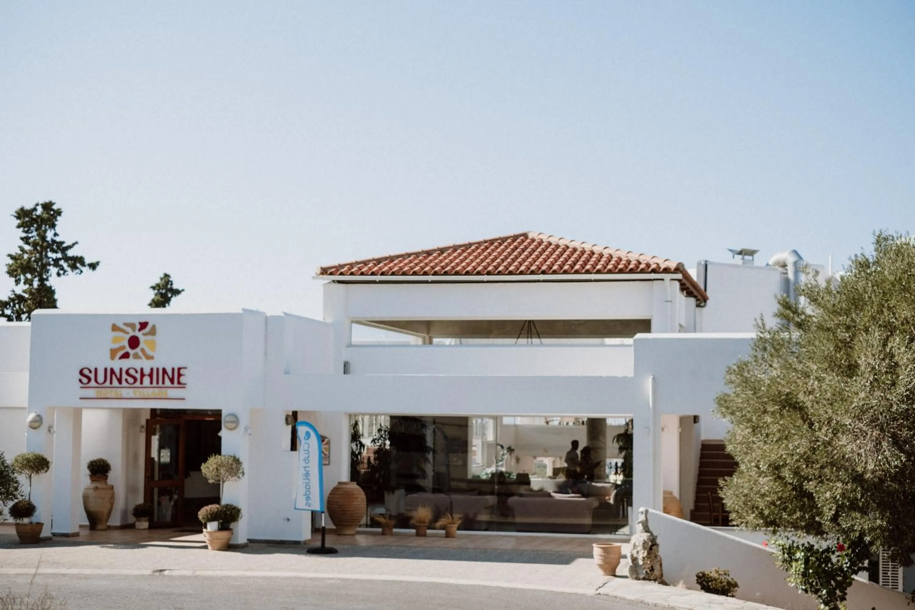 Property building in Sunshine Village Hotel