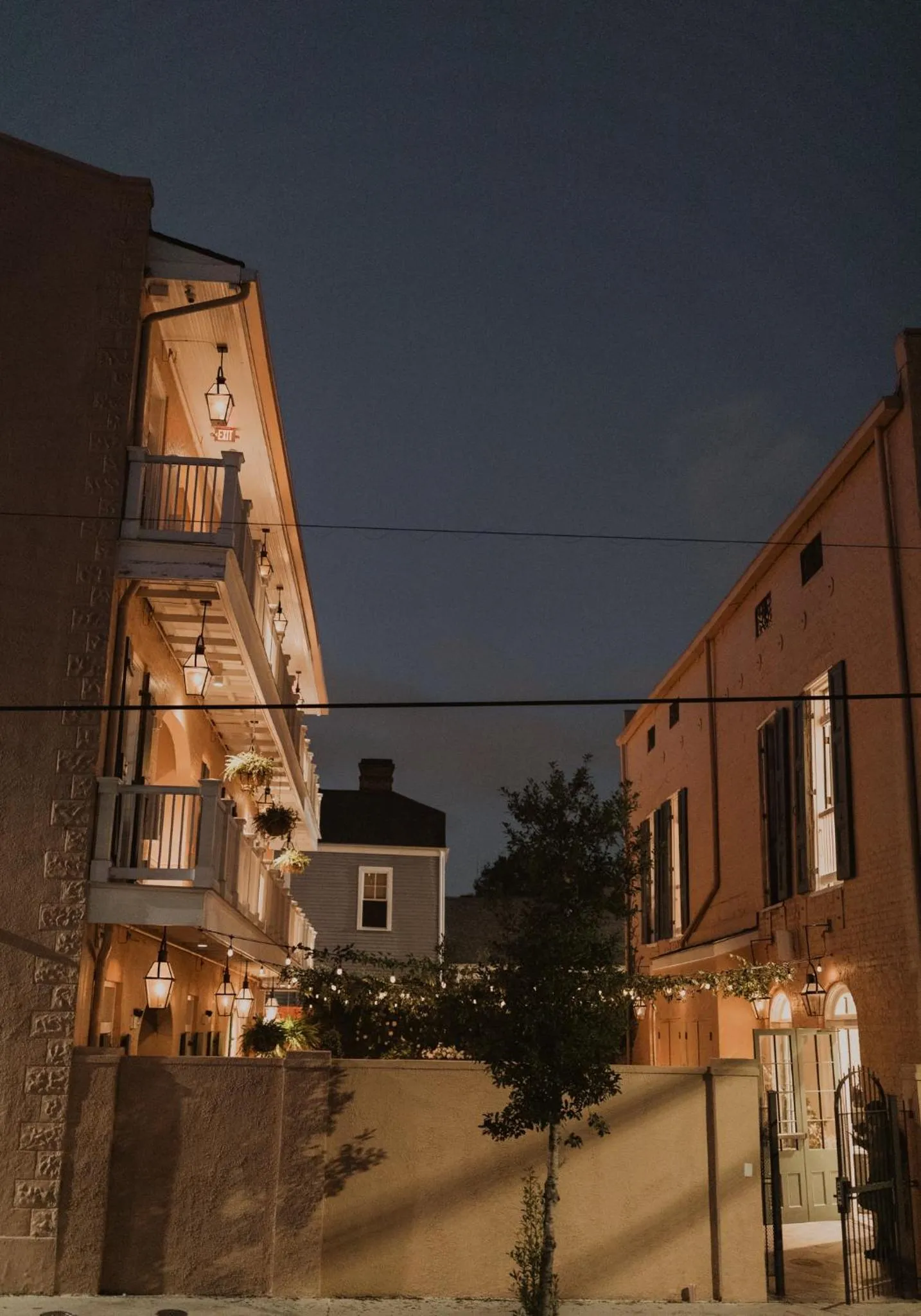 Property building in Royal Frenchmen Hotel and Bar