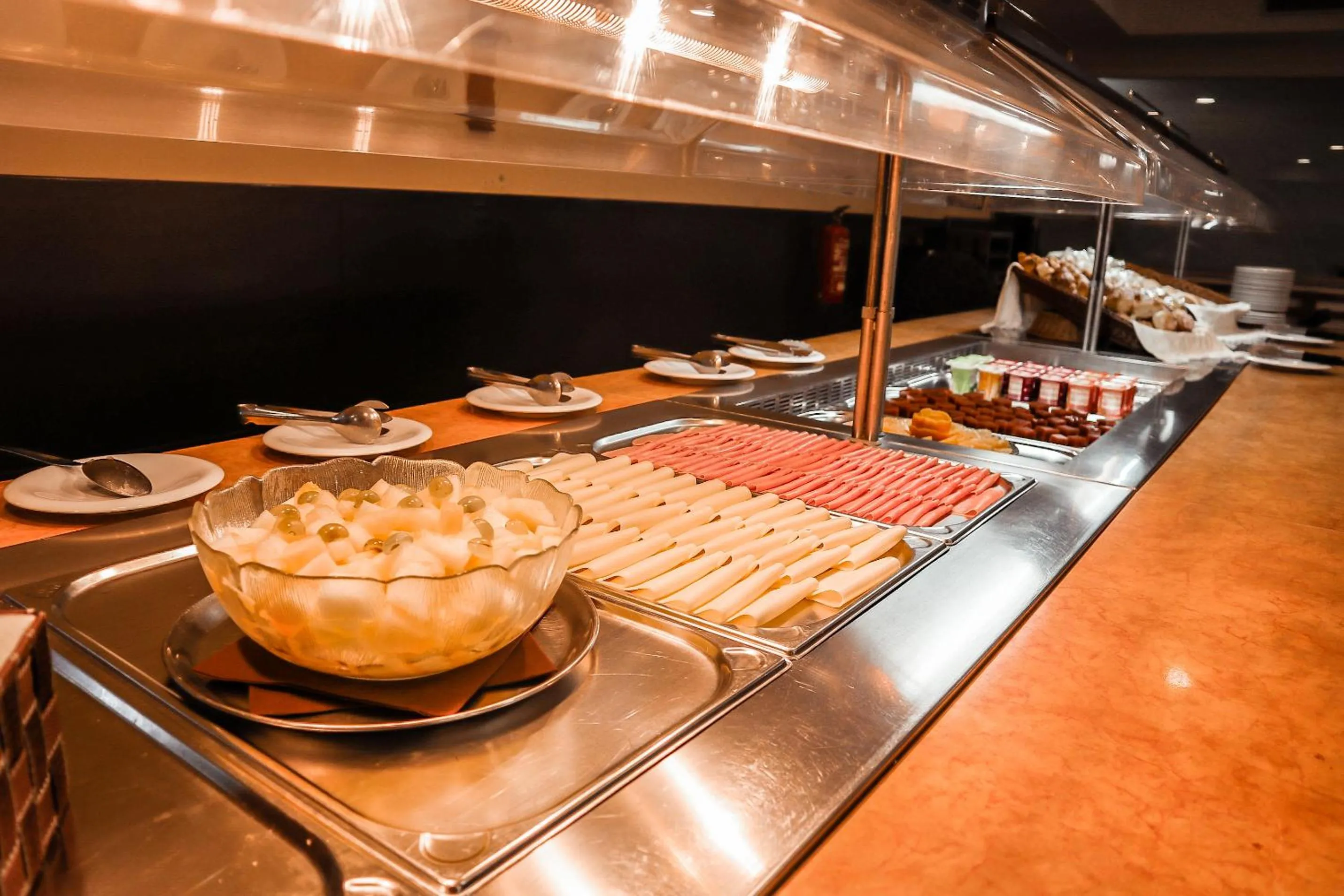 Food close-up in Vitoria Hotel