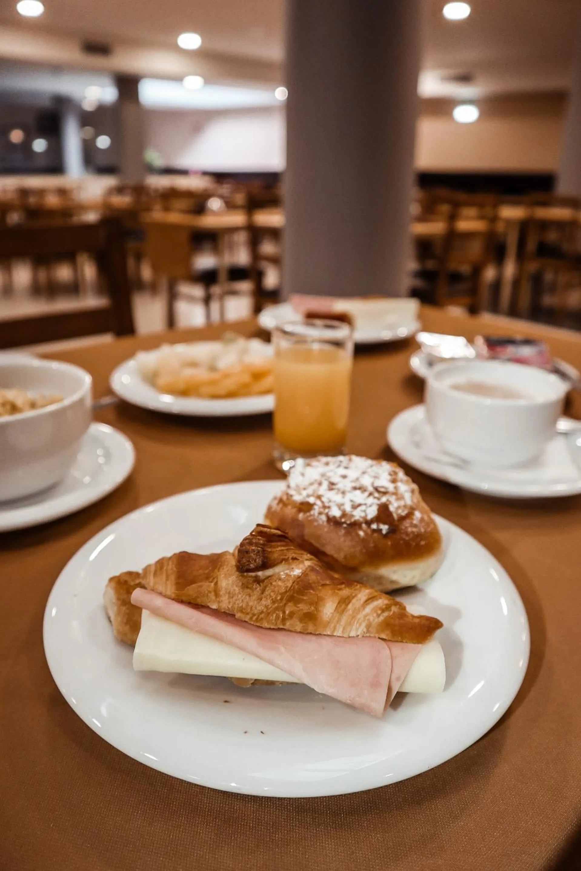 Food close-up in Vitoria Hotel
