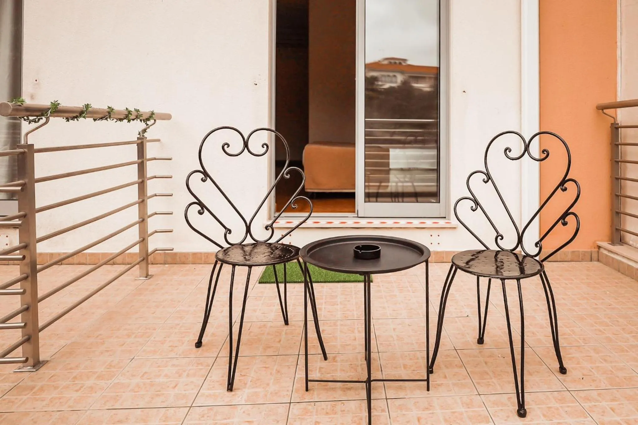 Balcony/Terrace in Vitoria Hotel