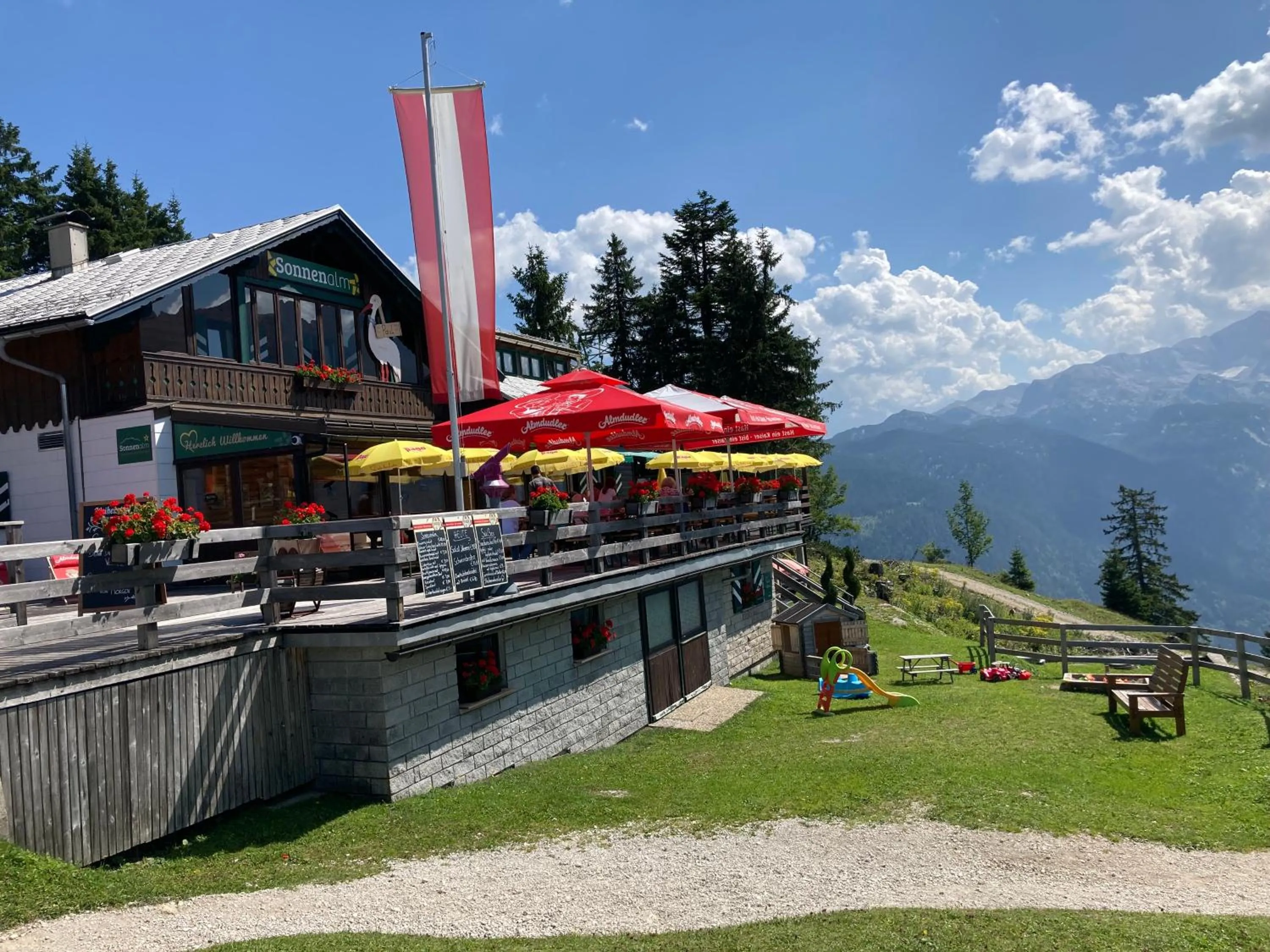 Restaurant/places to eat in Alpenapartments Unterschlag