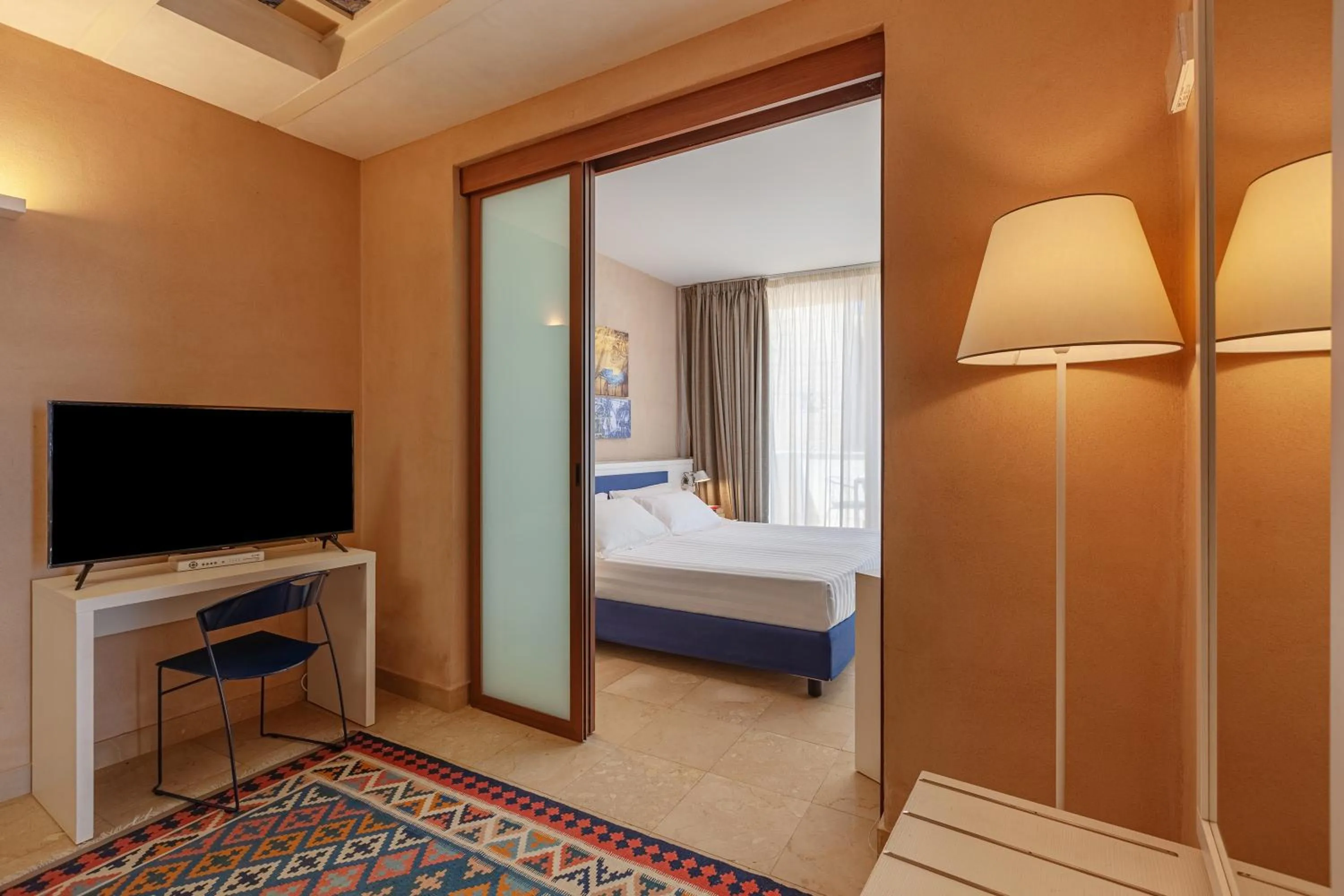 Photo of the whole room, Bed in Residence La Gancia