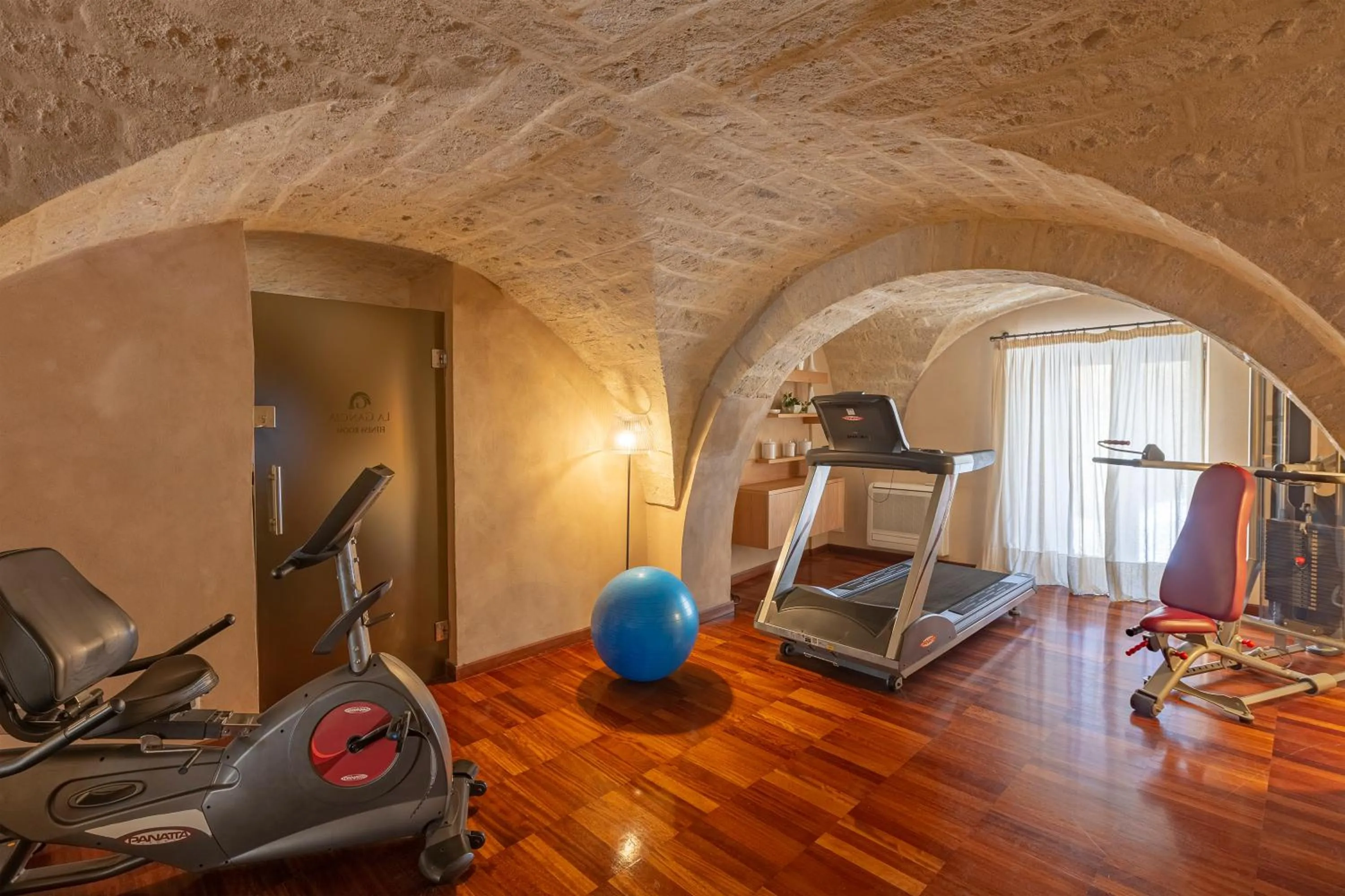 Fitness centre/facilities in Residence La Gancia