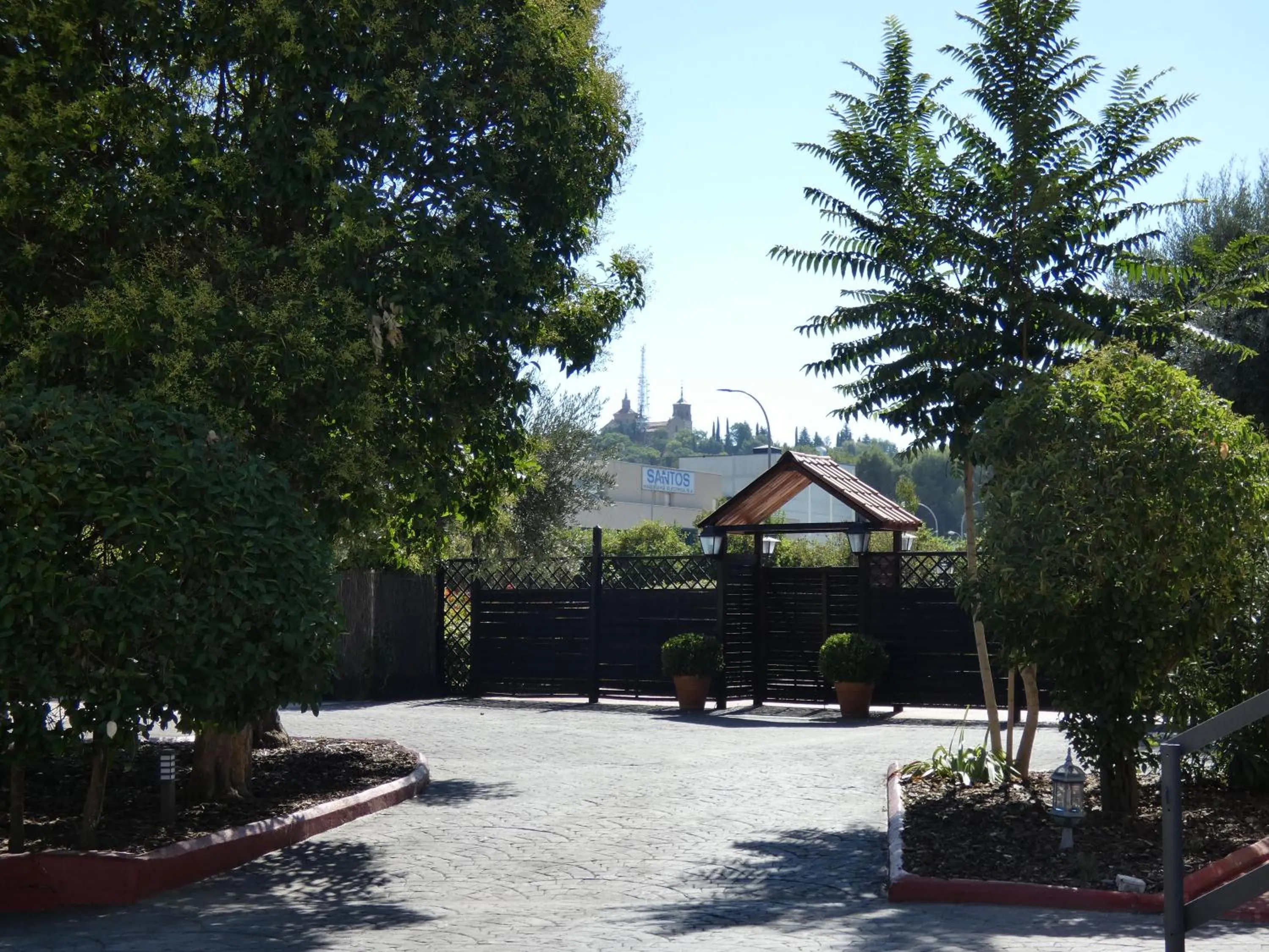 Garden in Hotel Los Olivos