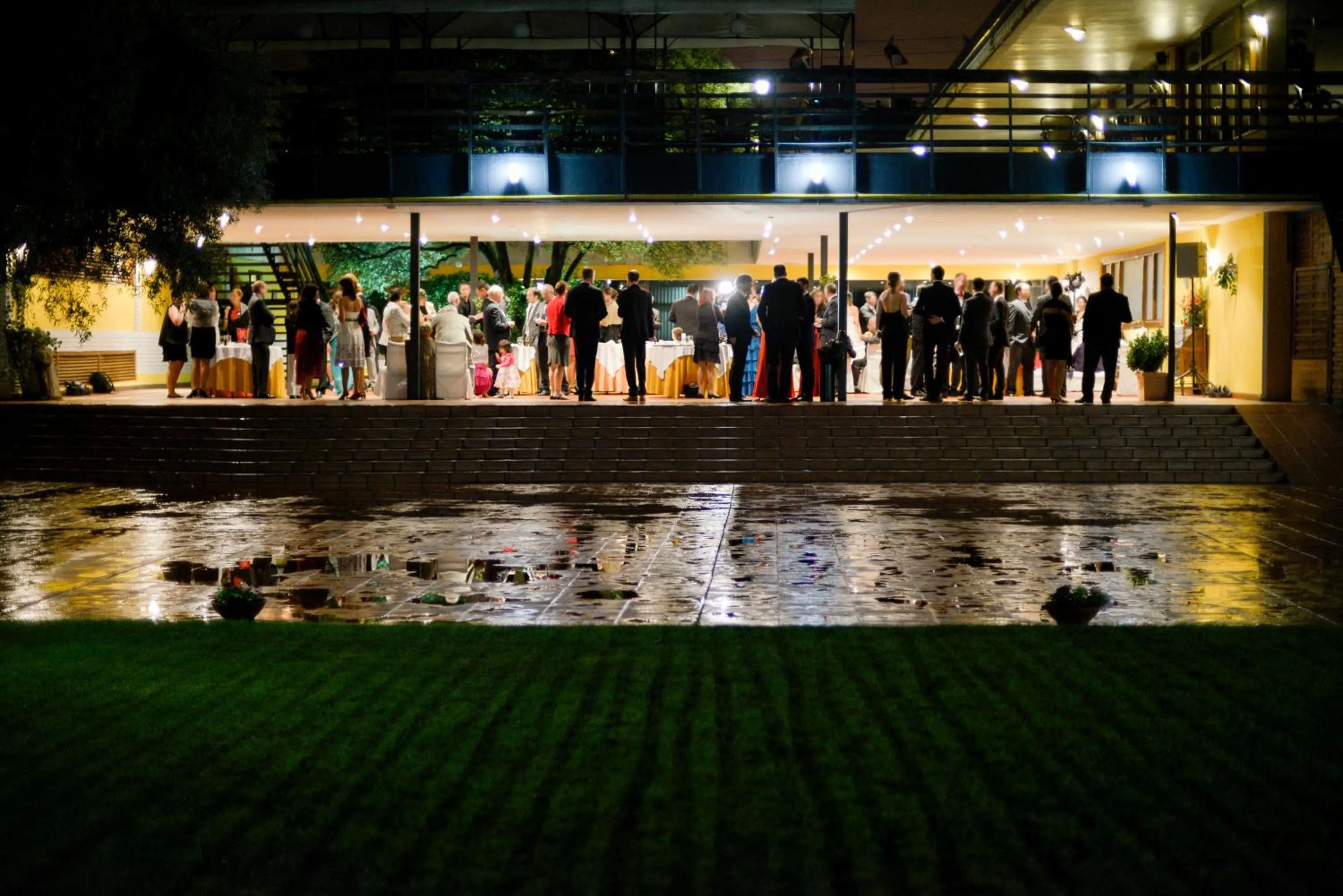 group of guests in Hotel Los Olivos