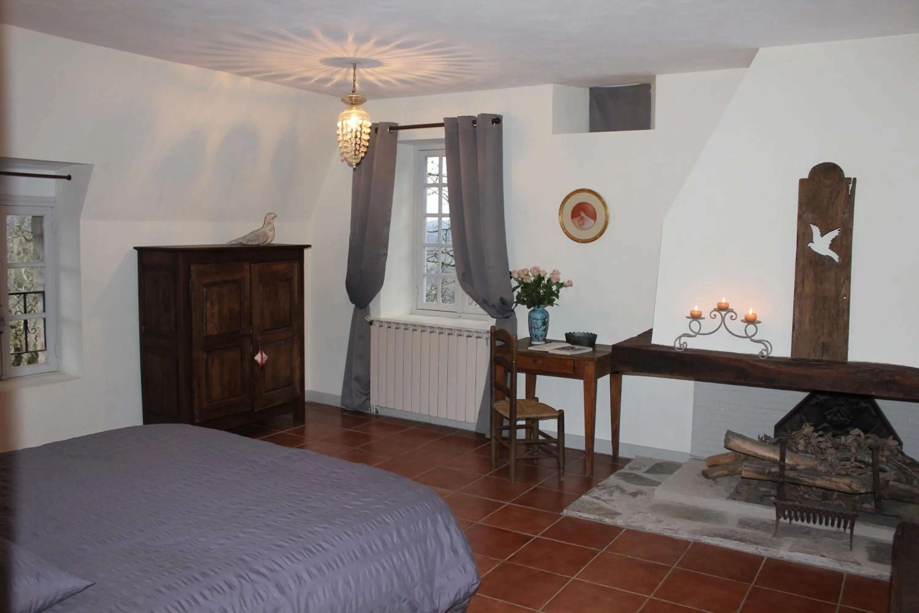 Bedroom, Bed in Les Terrasses de Labade Gîte et Chambres d'hôtes
