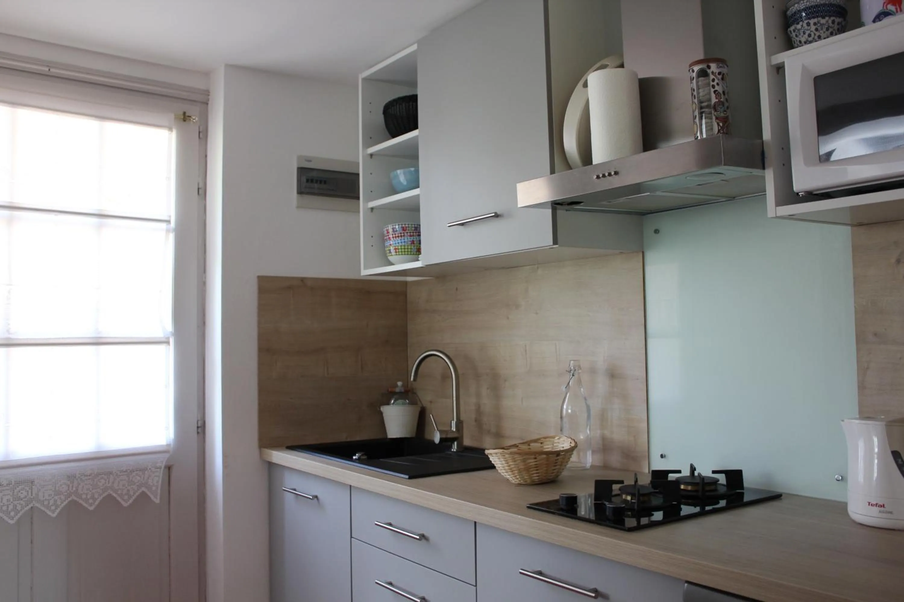 Kitchen or kitchenette in Les Terrasses de Labade Gîte et Chambres d'hôtes