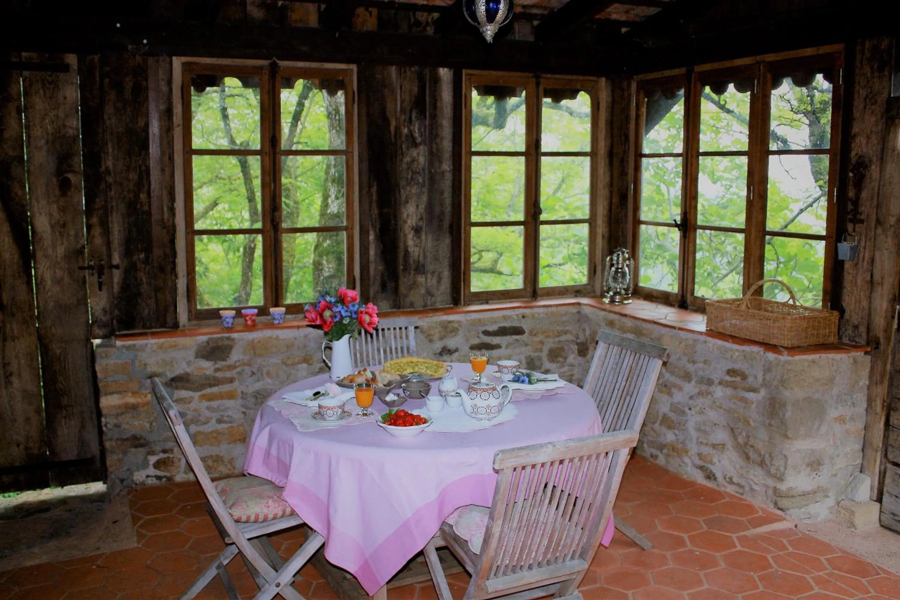 Breakfast in Les Terrasses de Labade Gîte et Chambres d'hôtes
