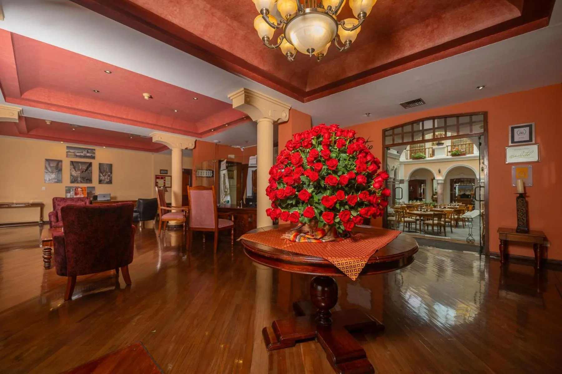 Lobby or reception in Hotel Patio Andaluz