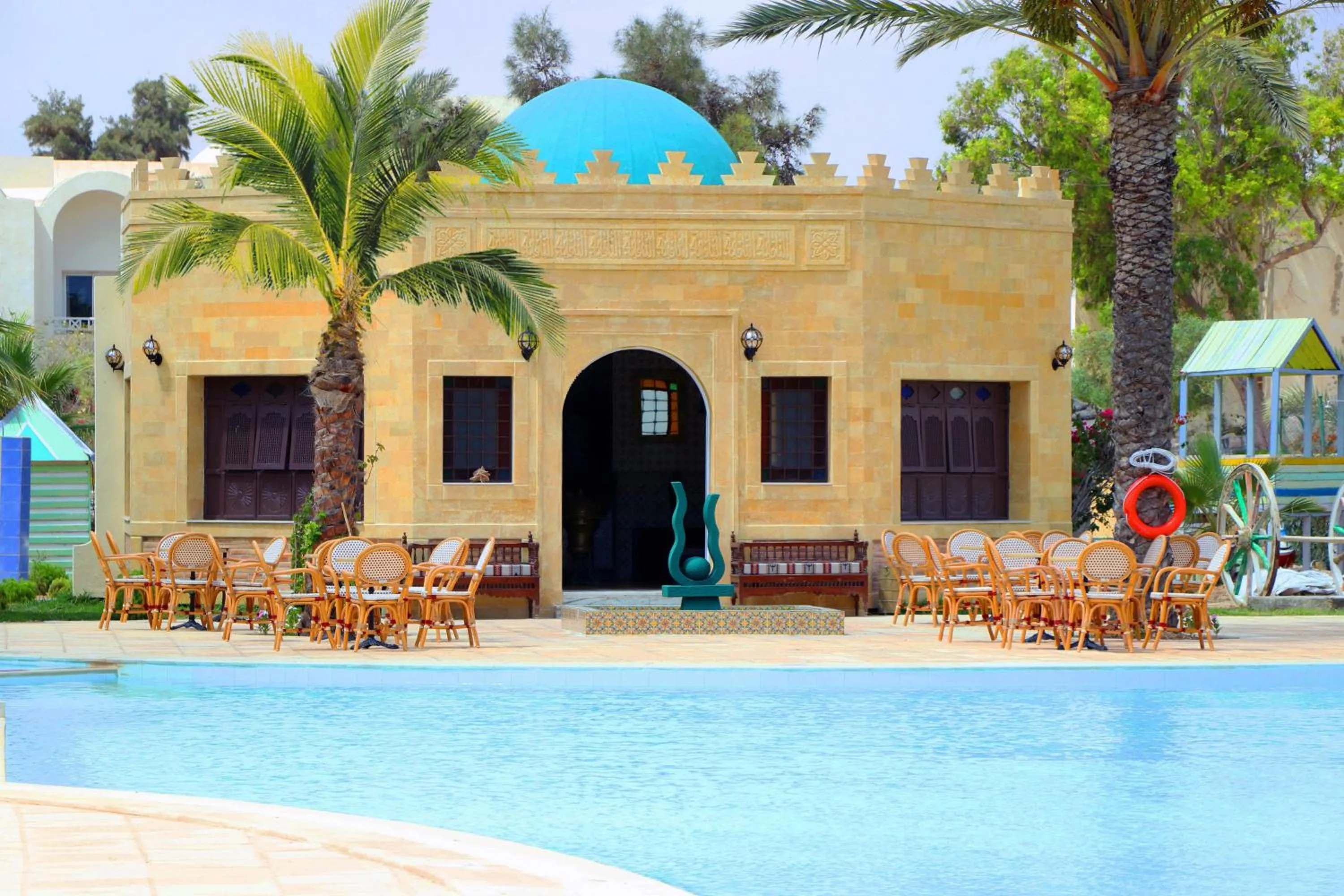 Property building in The Ksar Djerba Charming Hotel & SPA