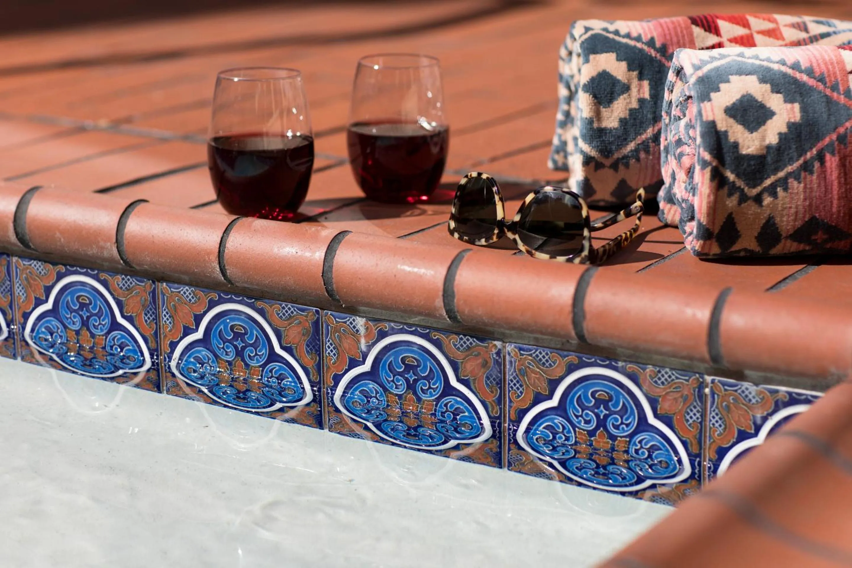 Swimming pool in Rancho Caymus Inn
