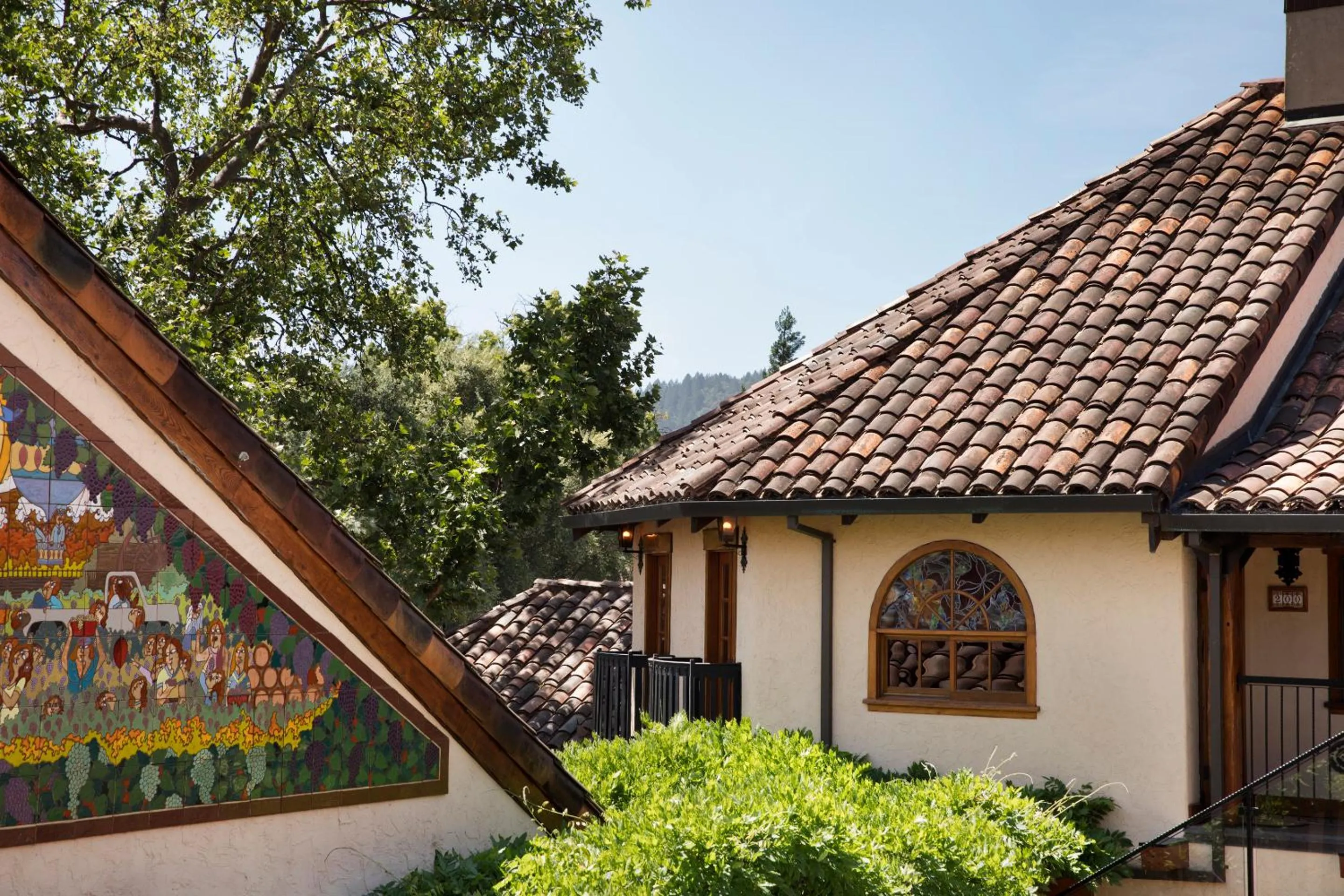 Facade/entrance in Rancho Caymus Inn