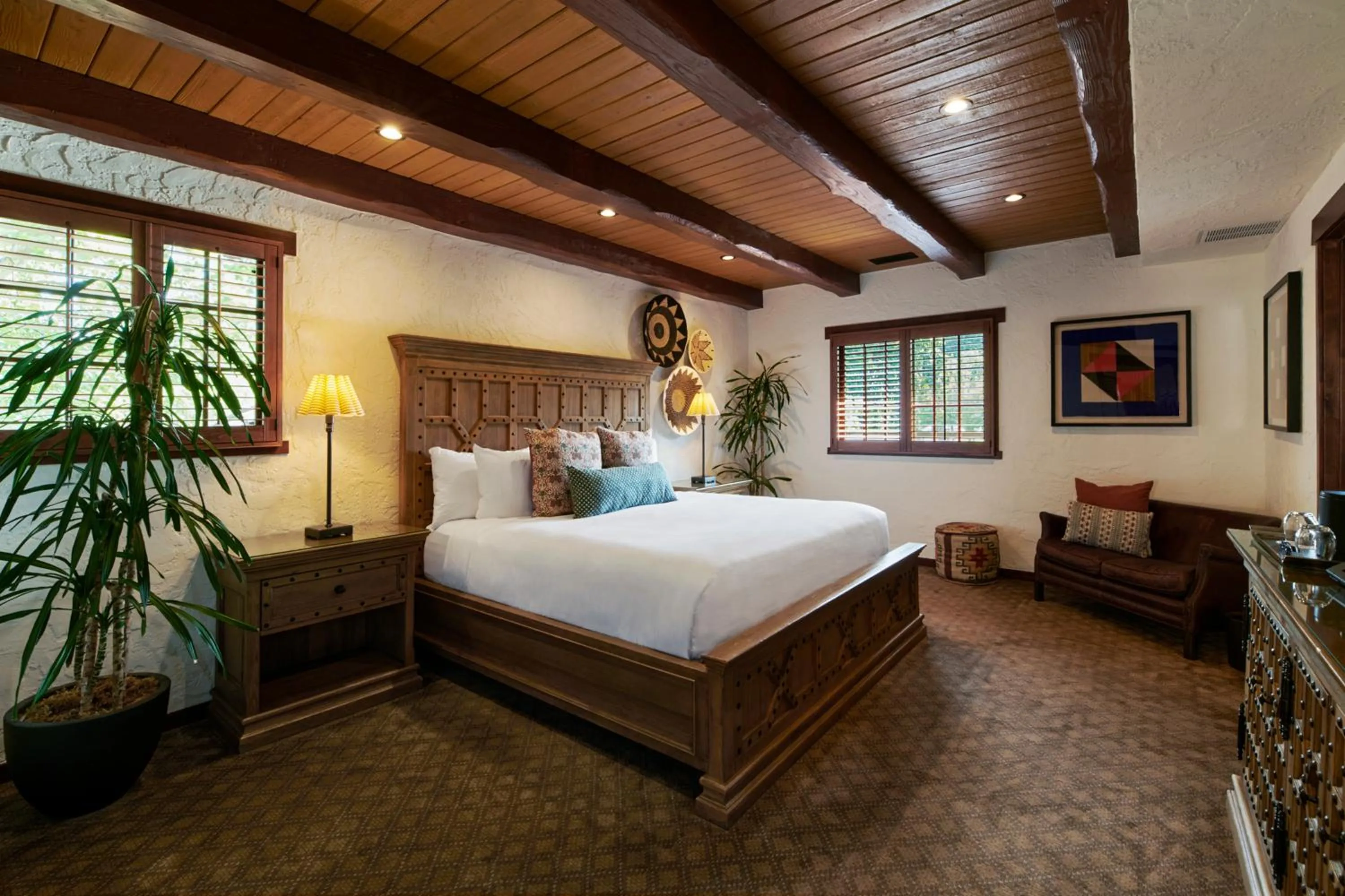 Bed in Rancho Caymus Inn