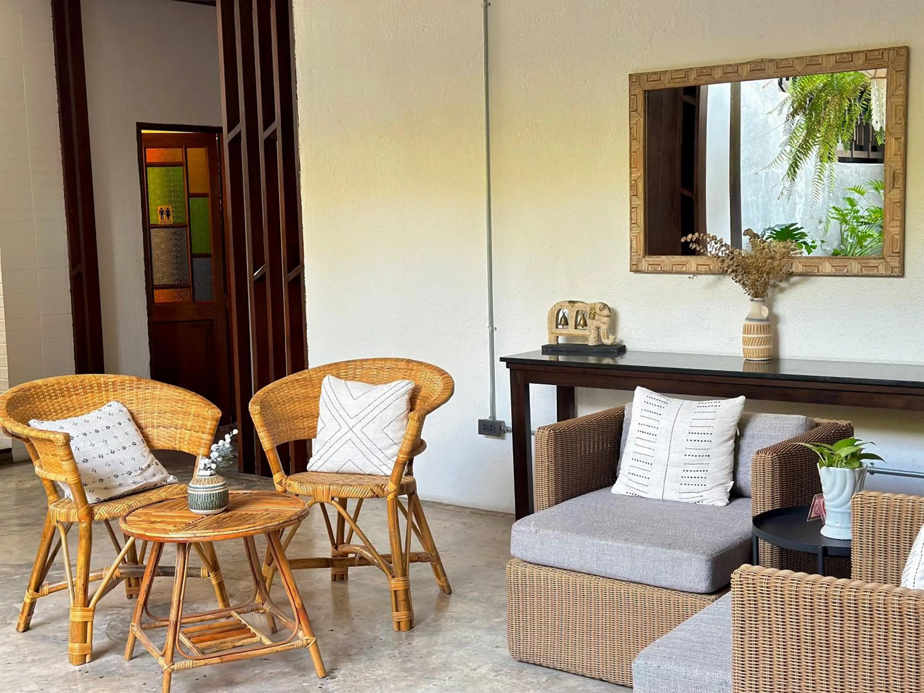 Seating area in The Peaberry Boutique Hotel