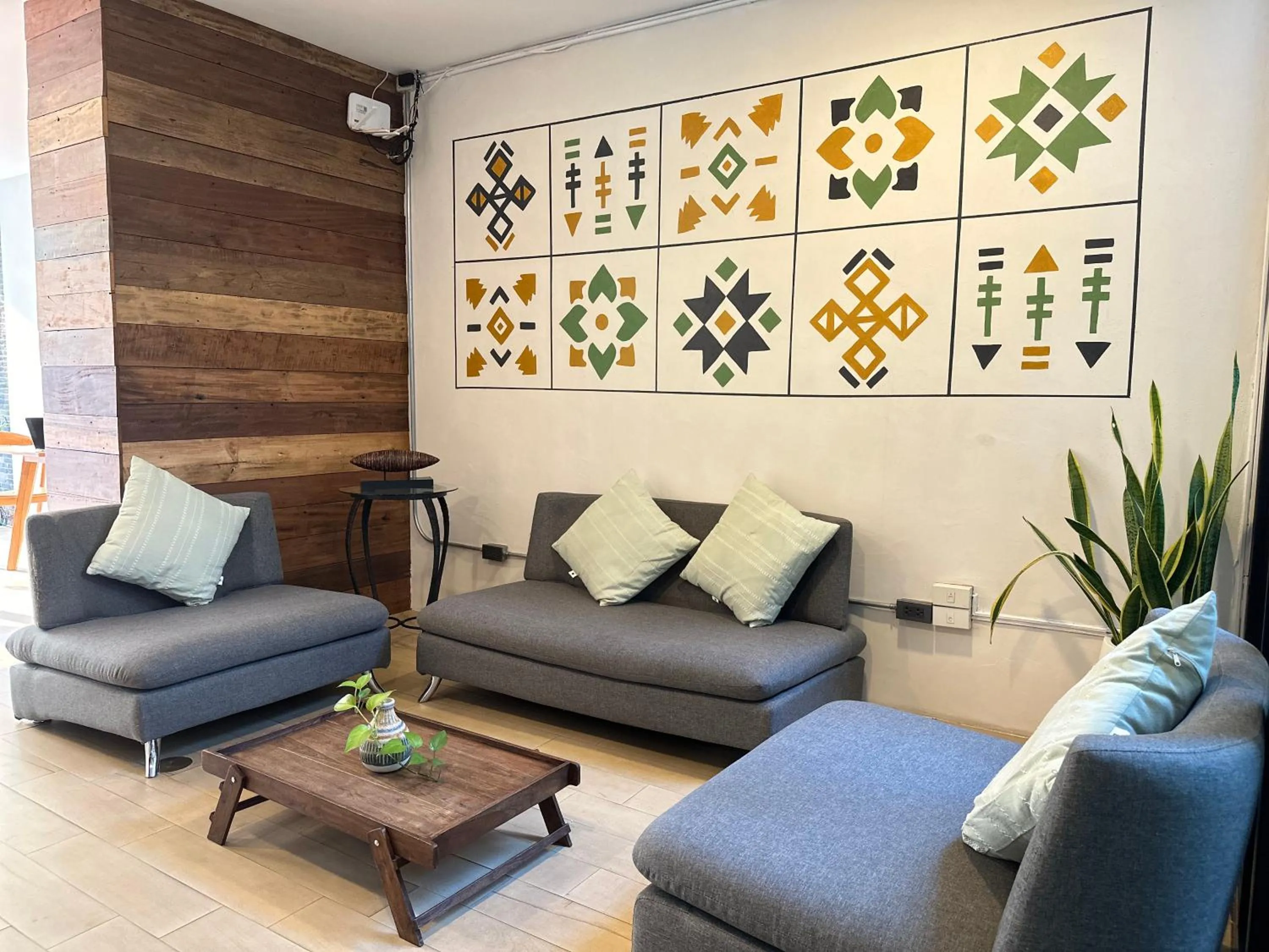 Seating area in The Peaberry Boutique Hotel