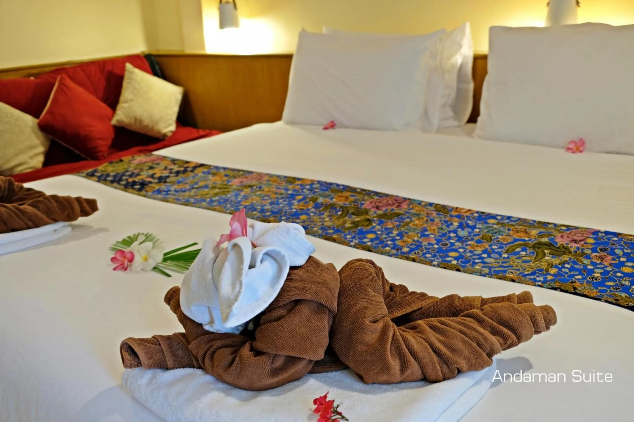 Bed in Andaman Lanta Resort - SHA Extra Plus