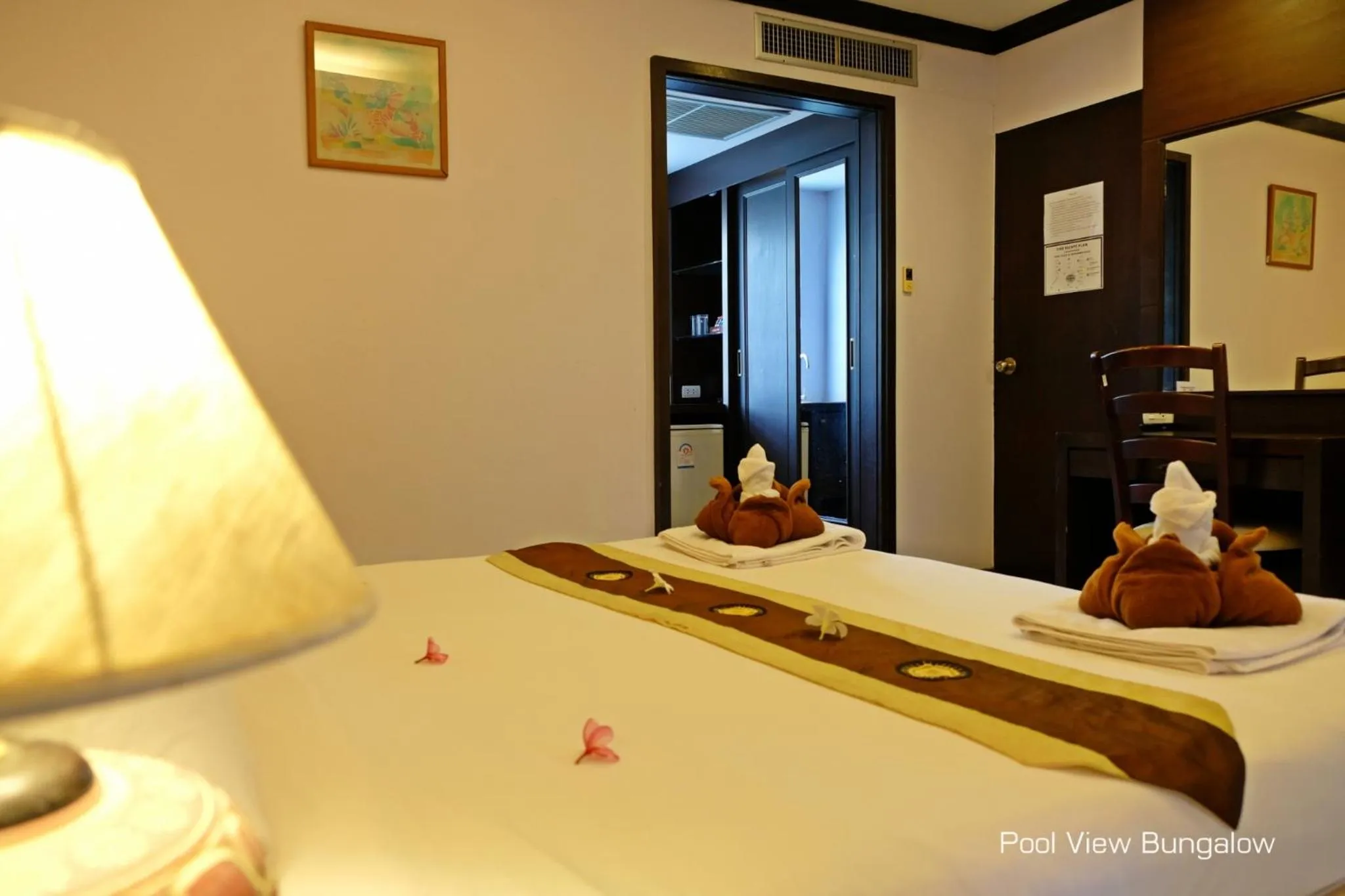 Bed in Andaman Lanta Resort - SHA Extra Plus