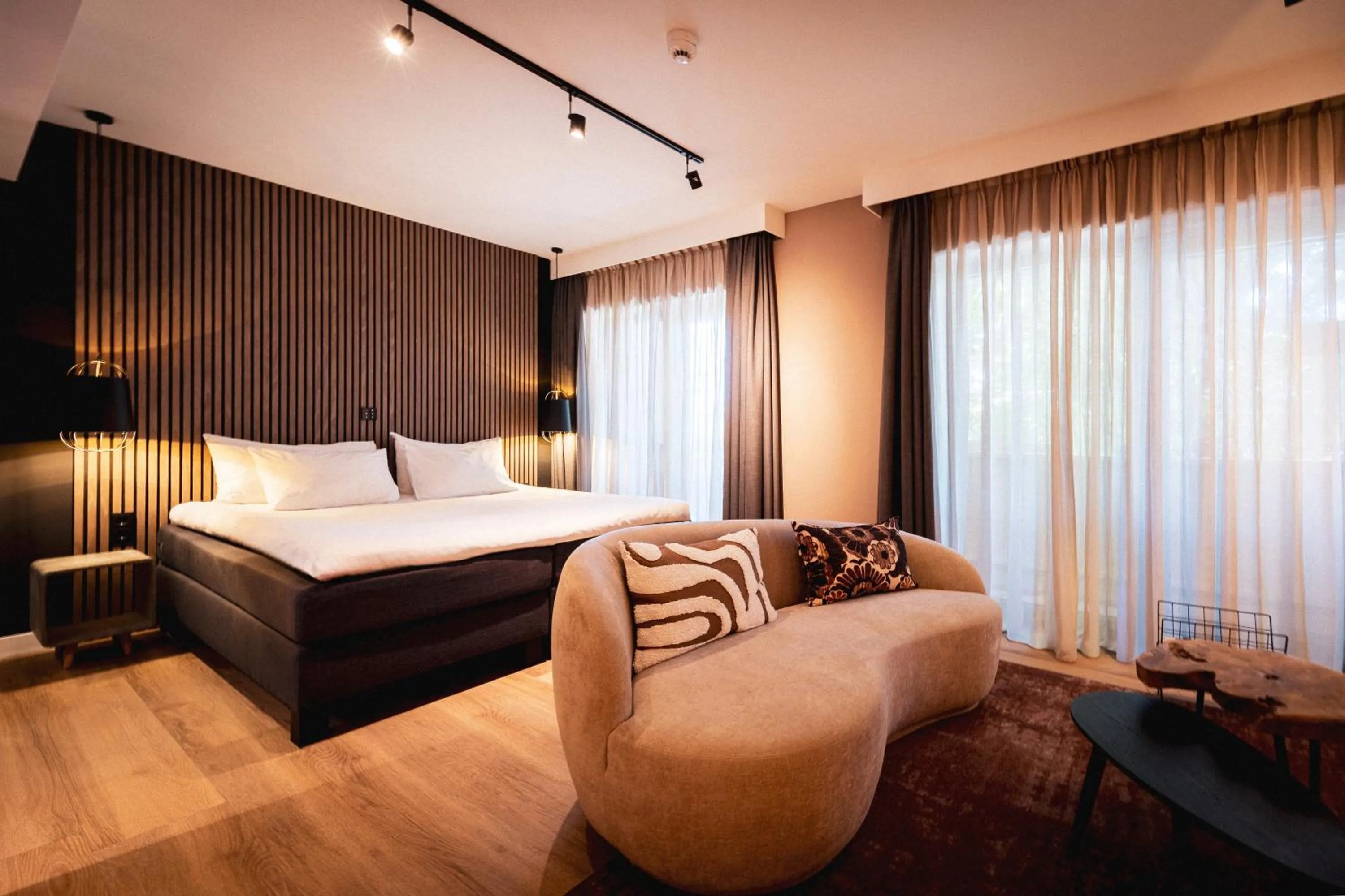 Bed in Hotel de Sterrenberg - Adults Only