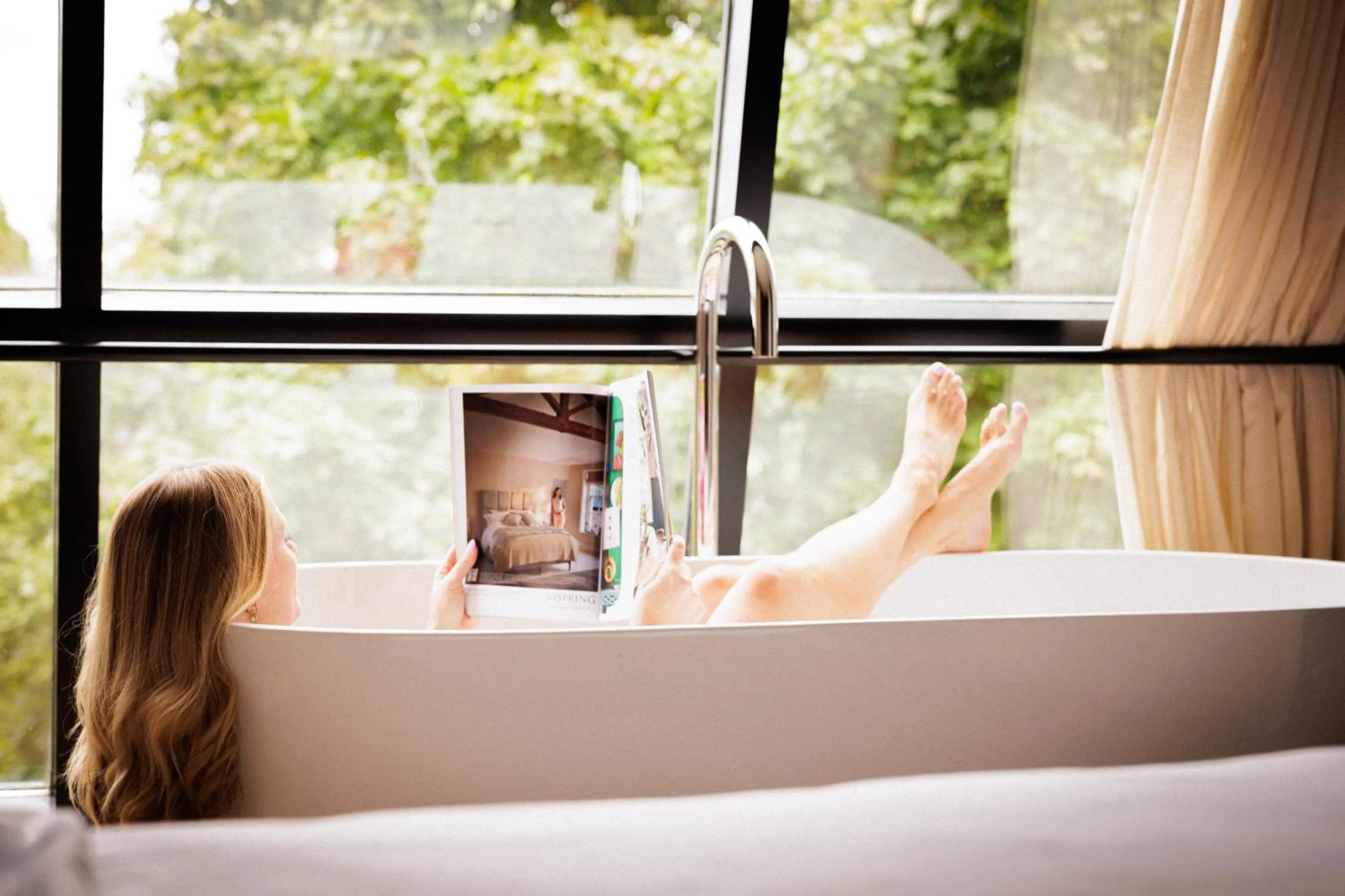 Bath, Bed in Hotel de Sterrenberg - Adults Only