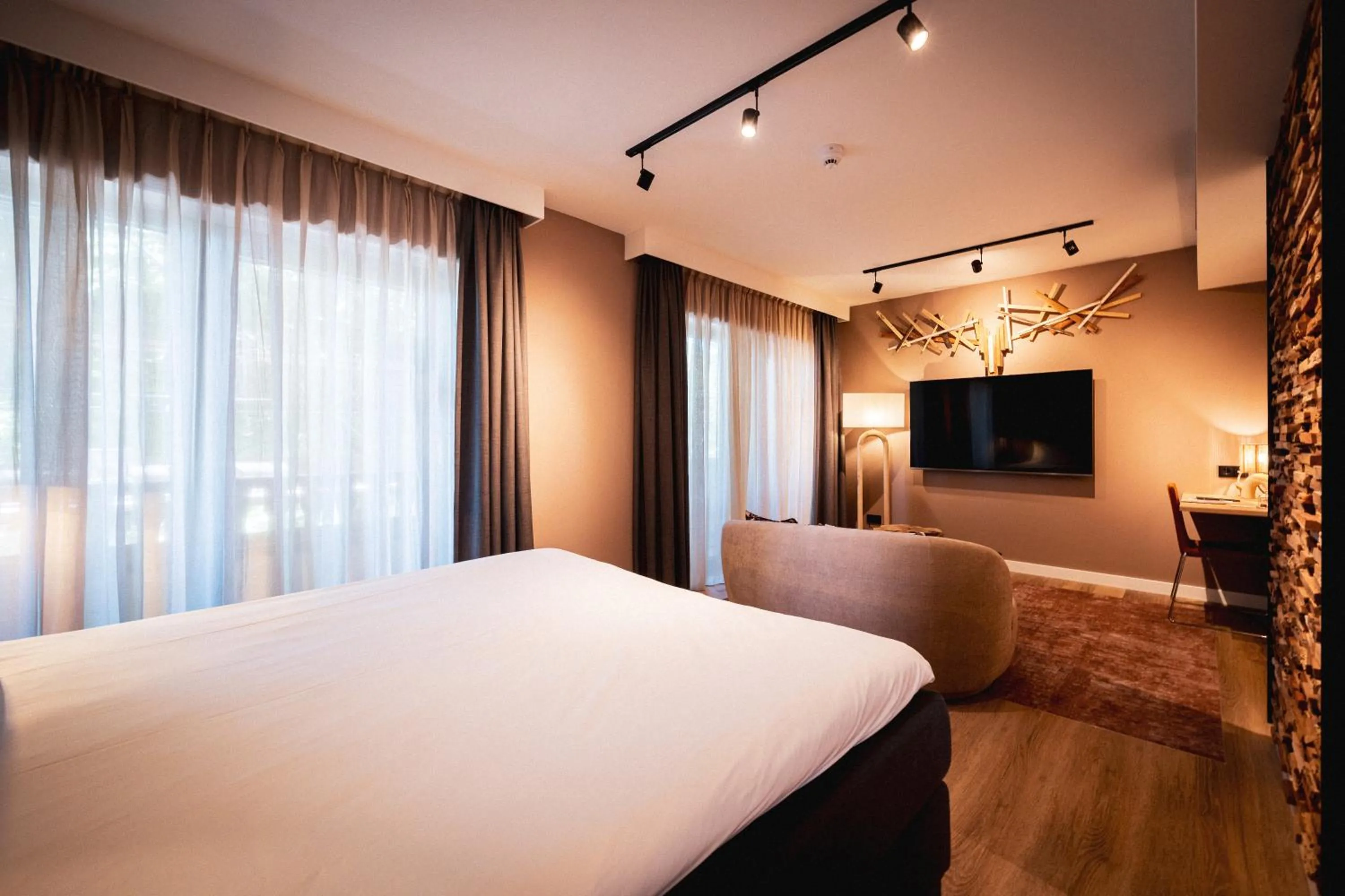 Bed in Hotel de Sterrenberg - Adults Only