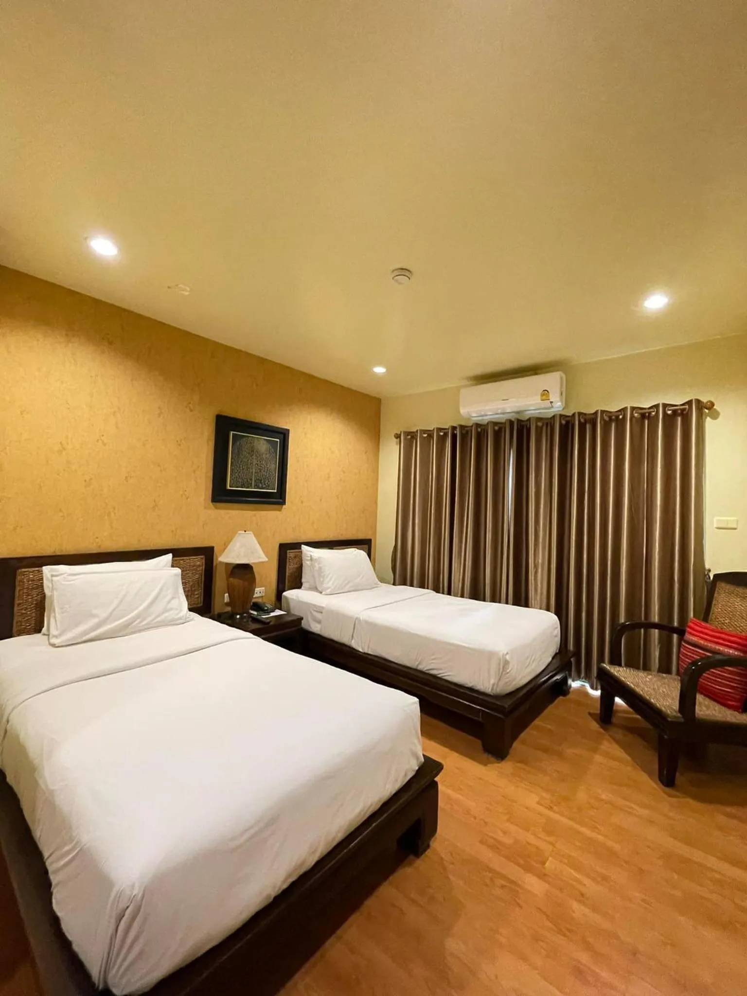 Bed in Chiang Mai Thai House,Thapae