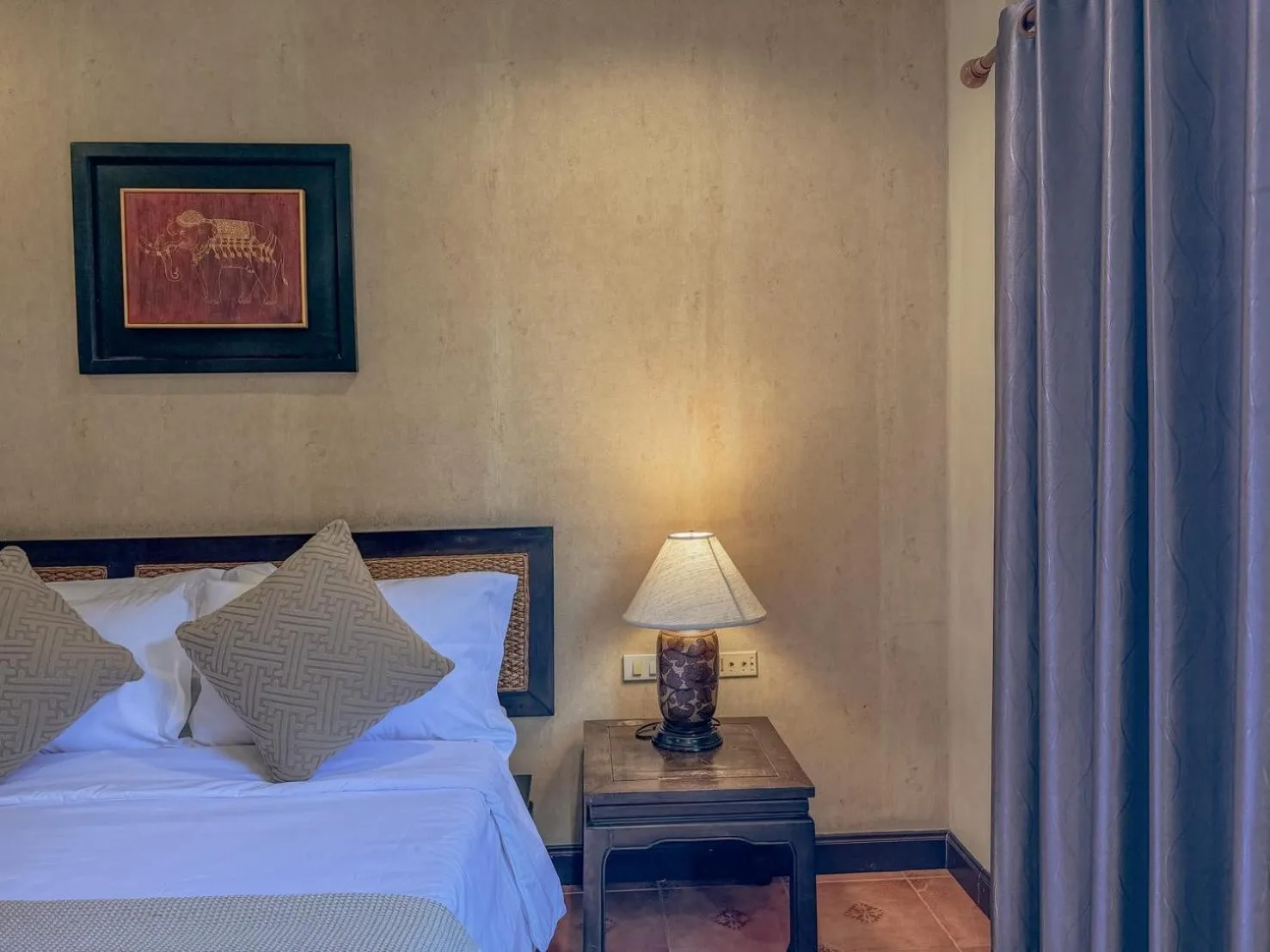 Bed in Chiang Mai Thai House,Thapae